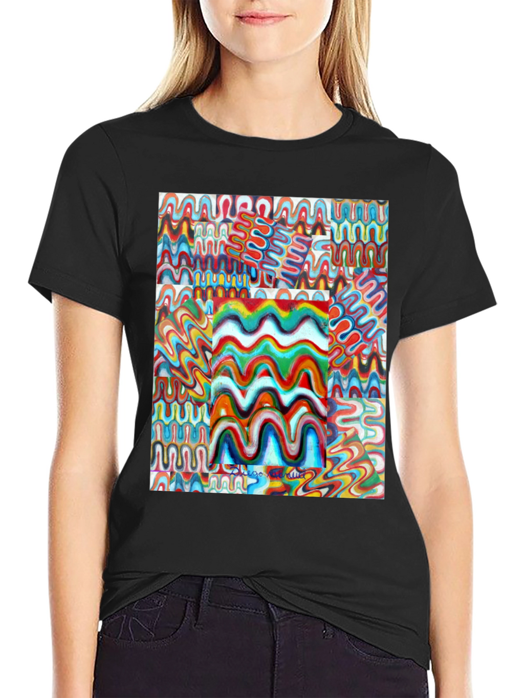 Abstract Art Print Mens Tee