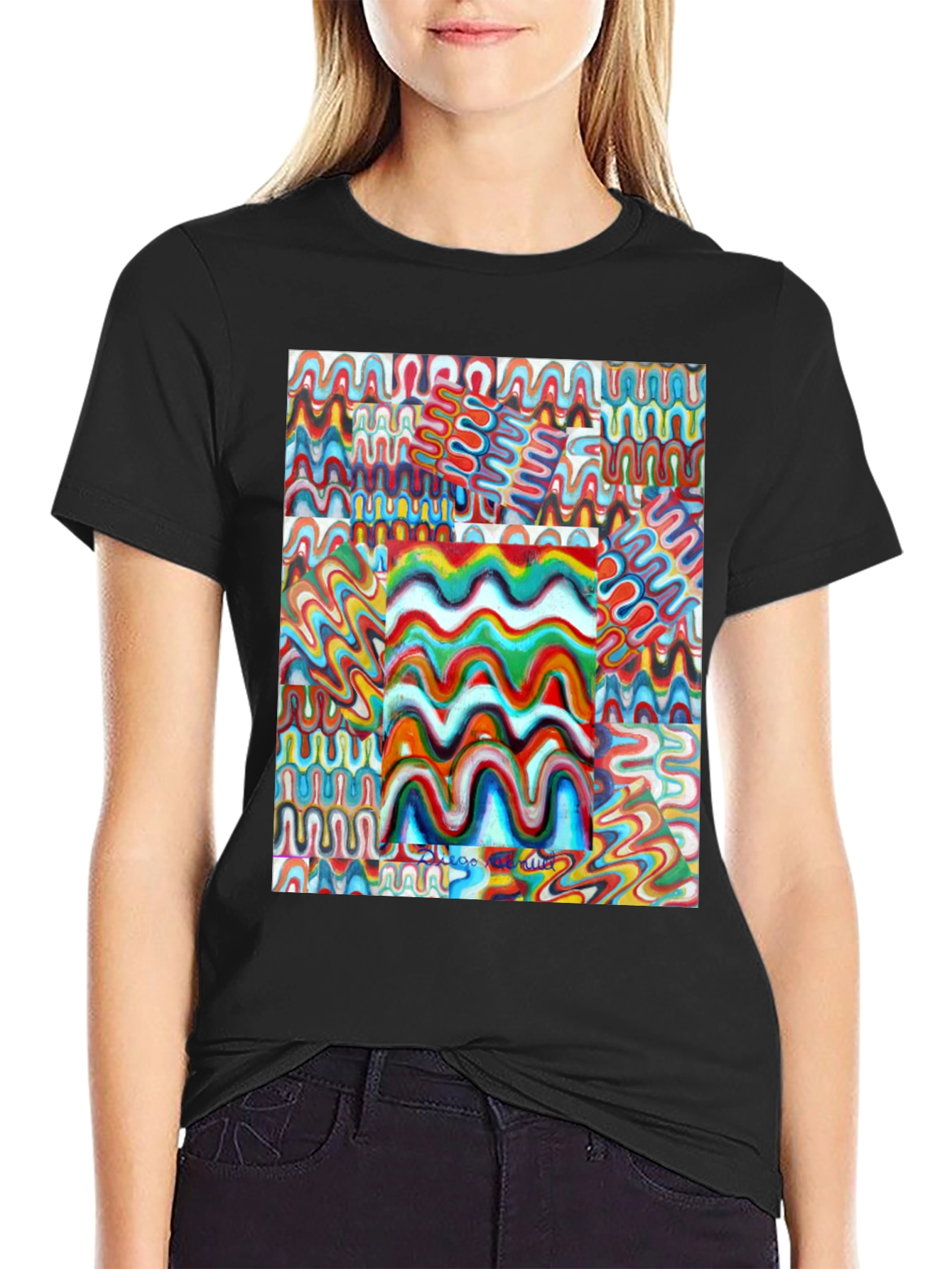 Abstract Art Print Mens Tee