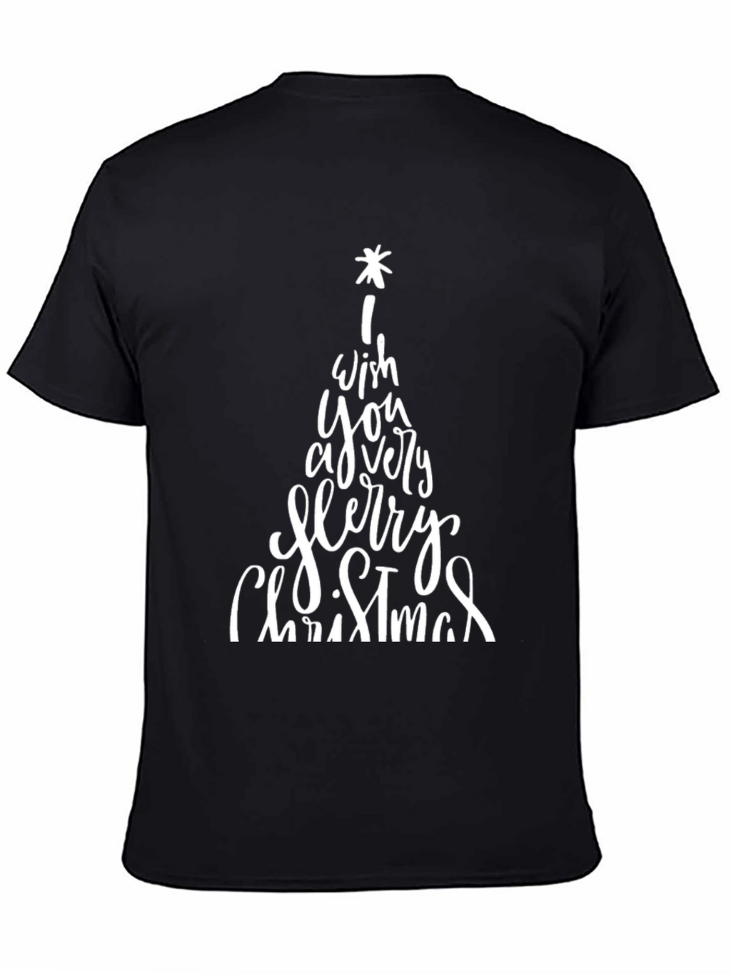 Merry Christmas Graphic Tee - Holiday Shirt