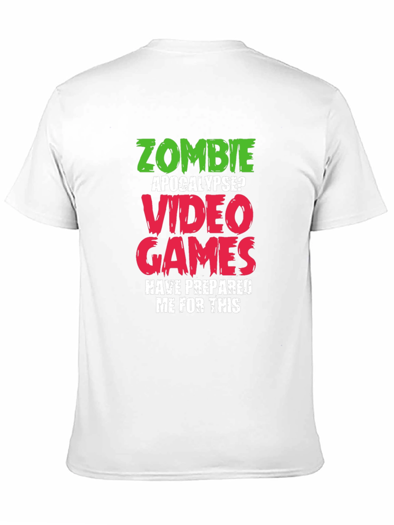 Zombie Apocalypse Video Games T-Shirt