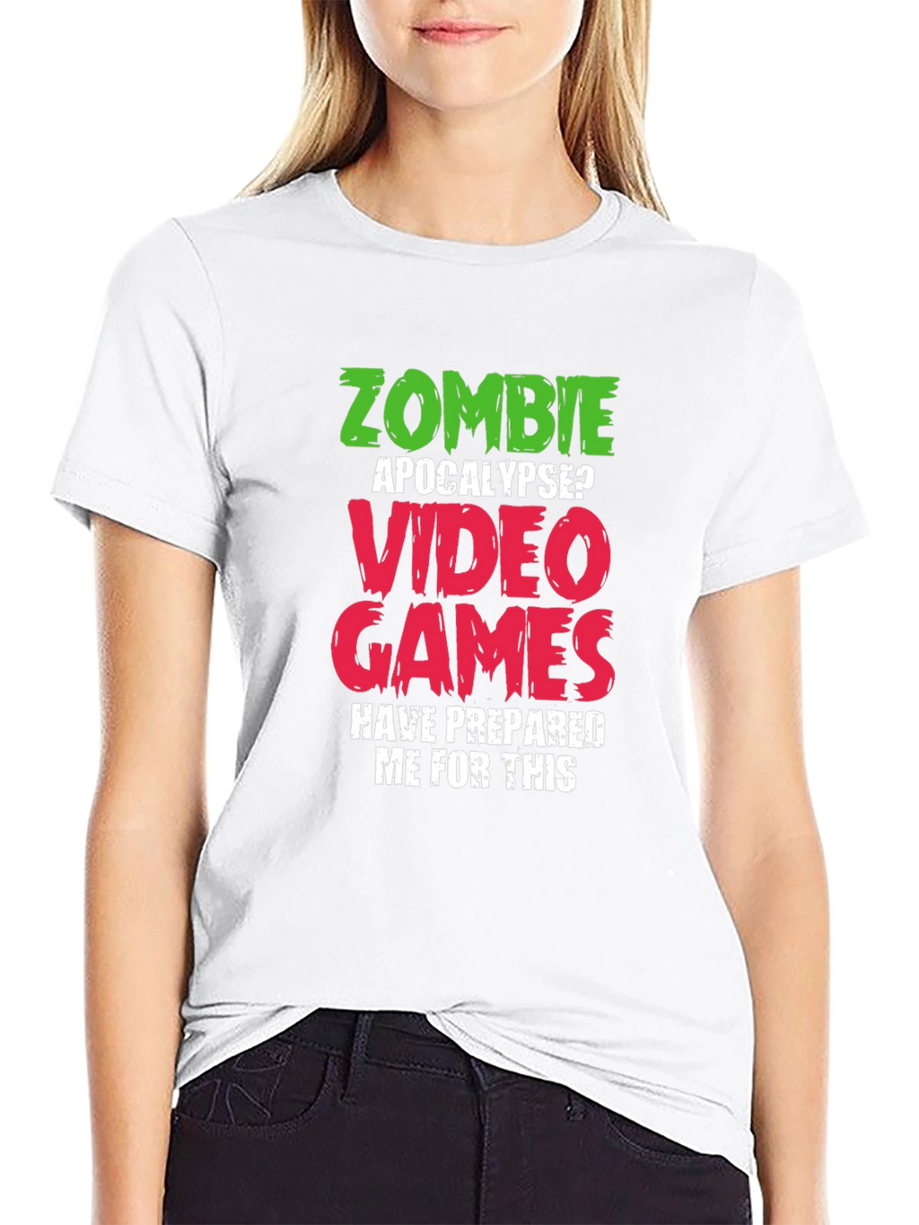 Zombie Apocalypse Video Games T-Shirt