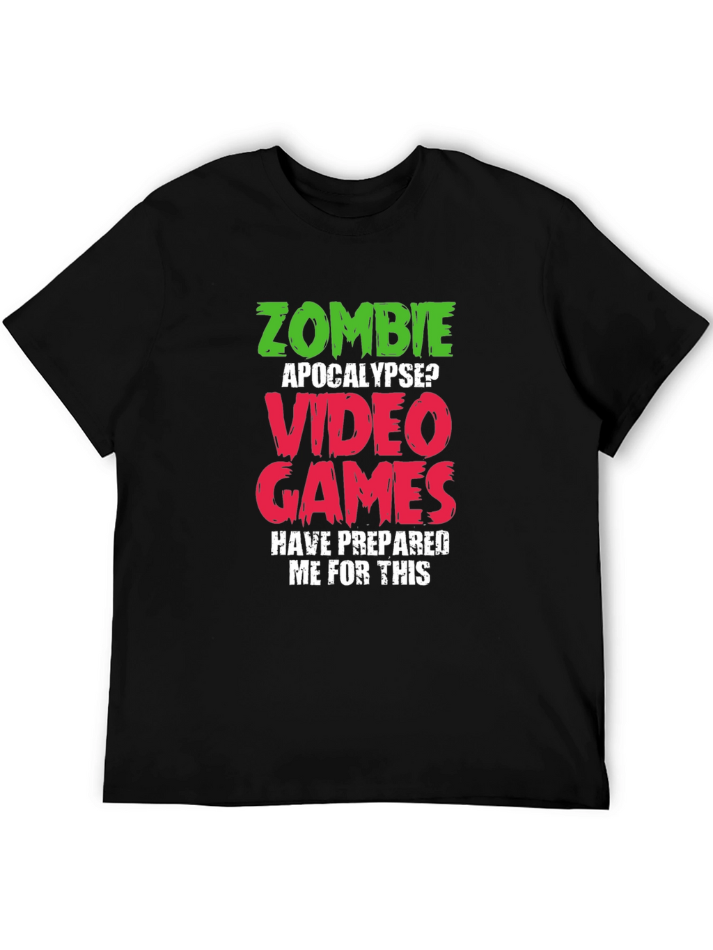 Zombie Apocalypse Video Games T-Shirt