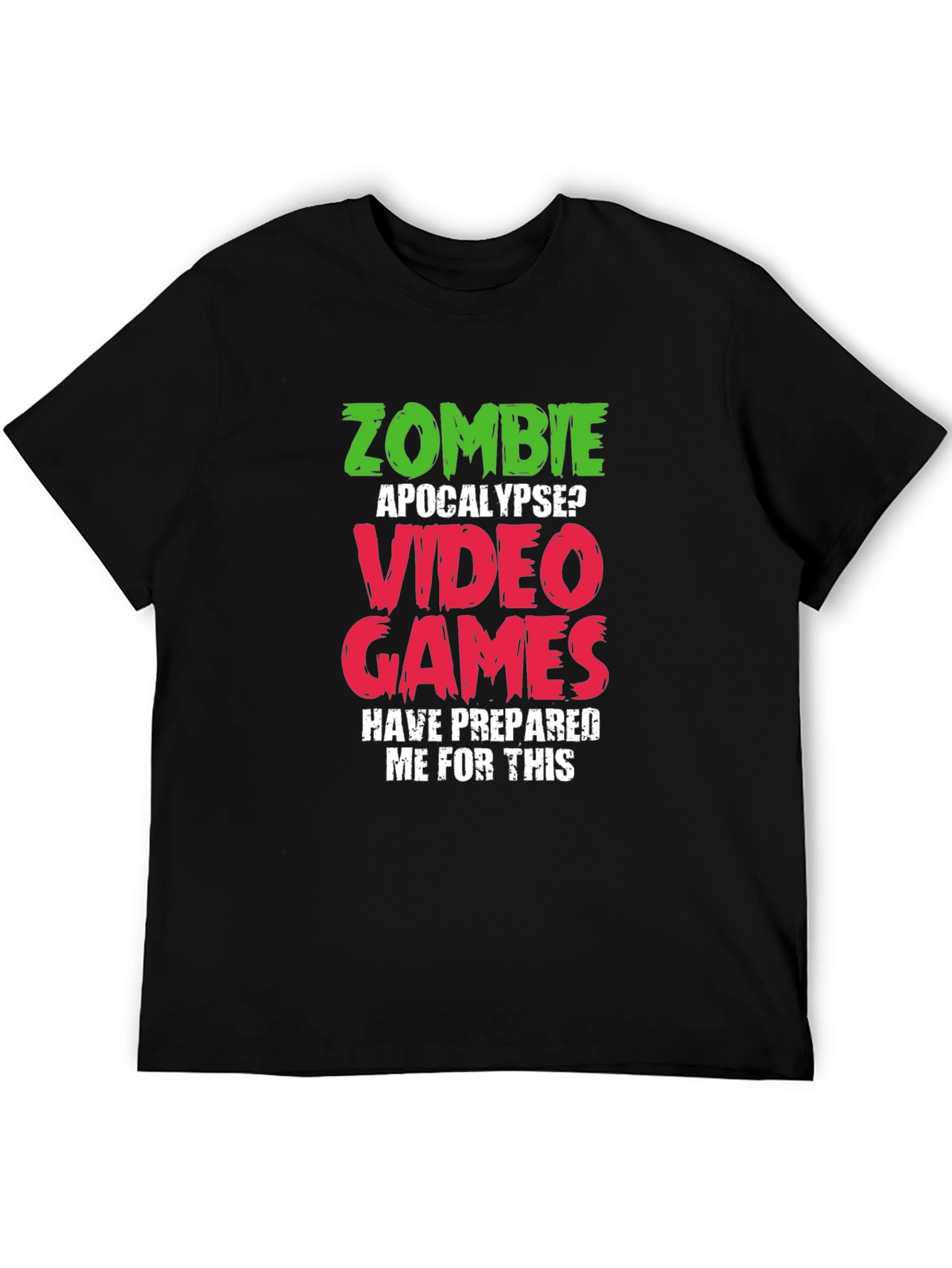 Zombie Apocalypse Video Games T-Shirt