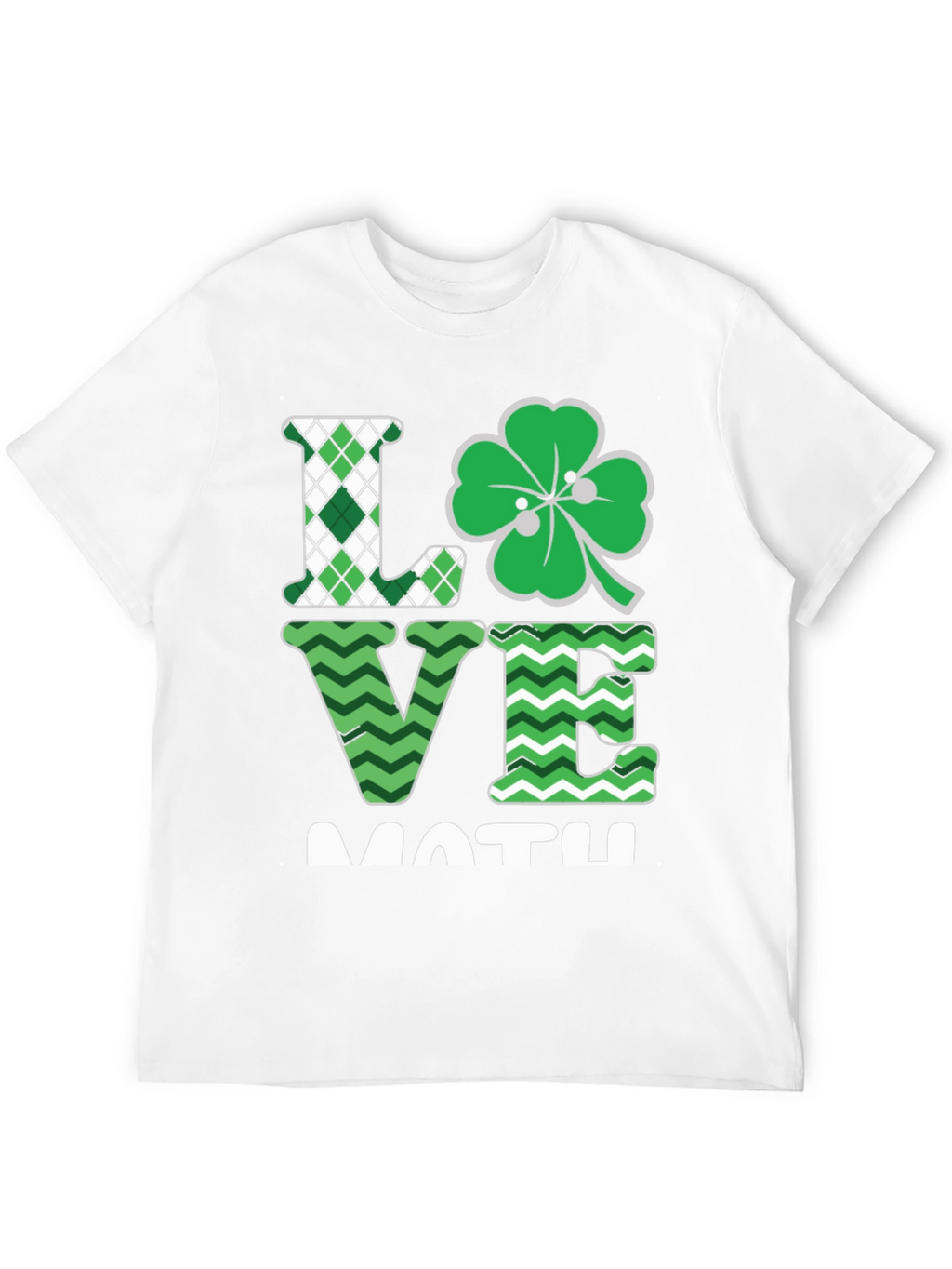 Love Math Shamrock T-Shirt St. Patricks Day
