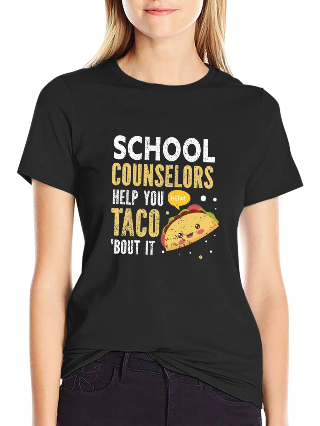 School Counselor Taco T-Shirt