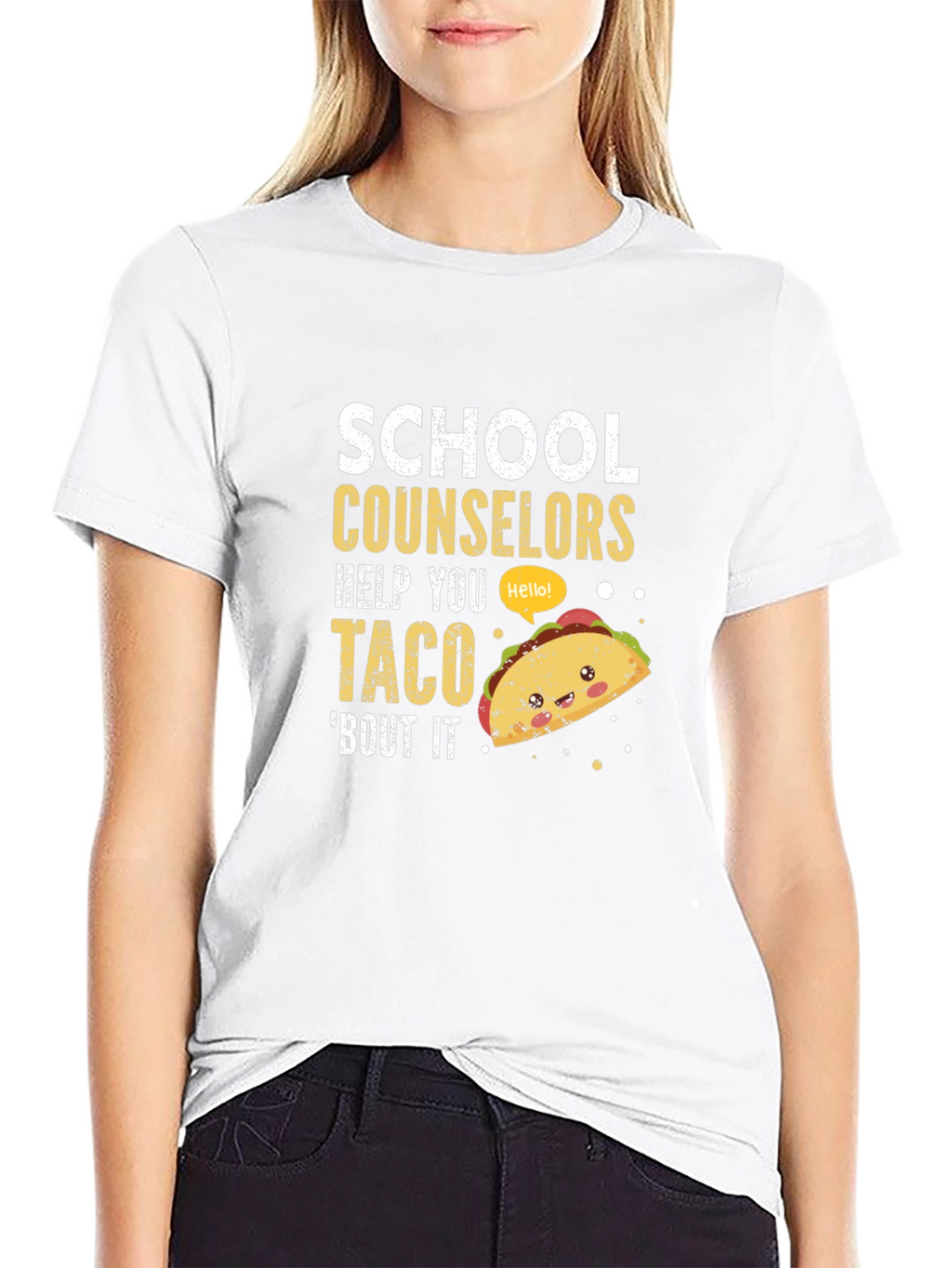 School Counselor Taco T-Shirt