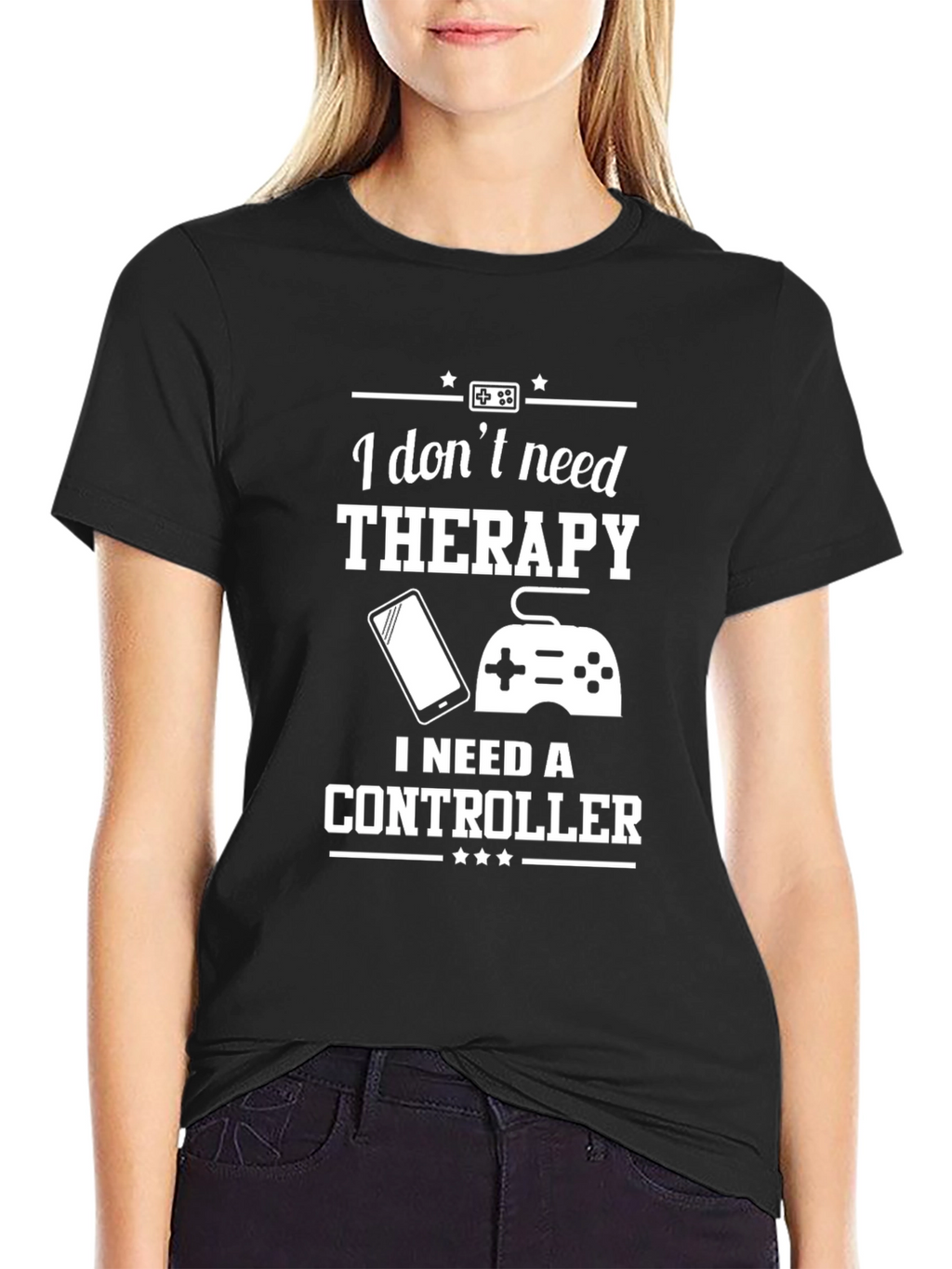 I Dont Need Therapy Controller T-Shirt
