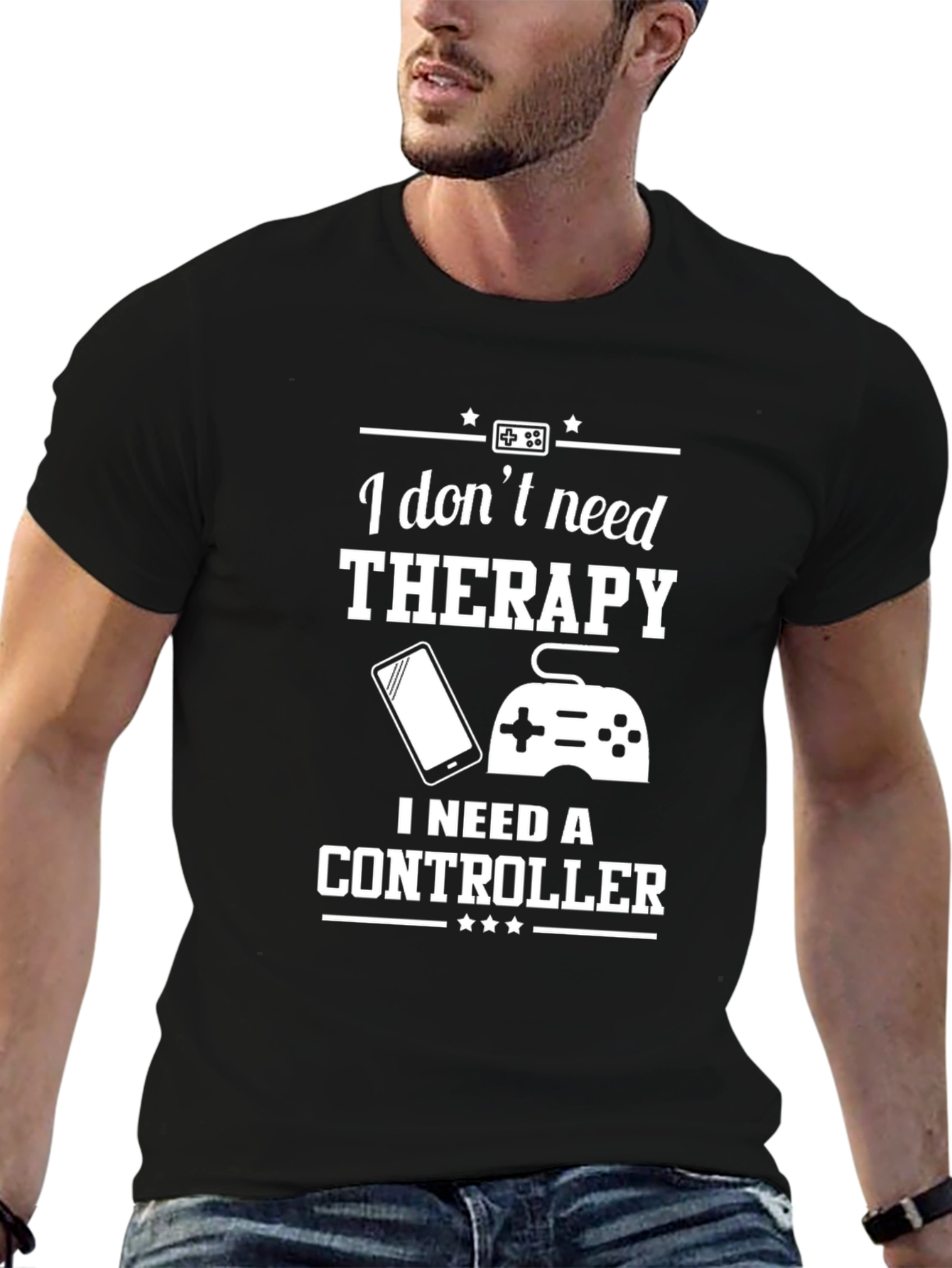 I Dont Need Therapy Controller T-Shirt