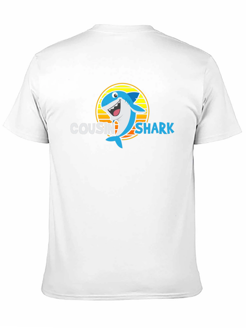 Cousin Shark Graphic Tee - Family Matching T-Shirt