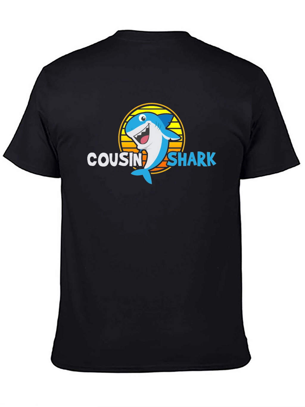 Cousin Shark Graphic Tee - Family Matching T-Shirt