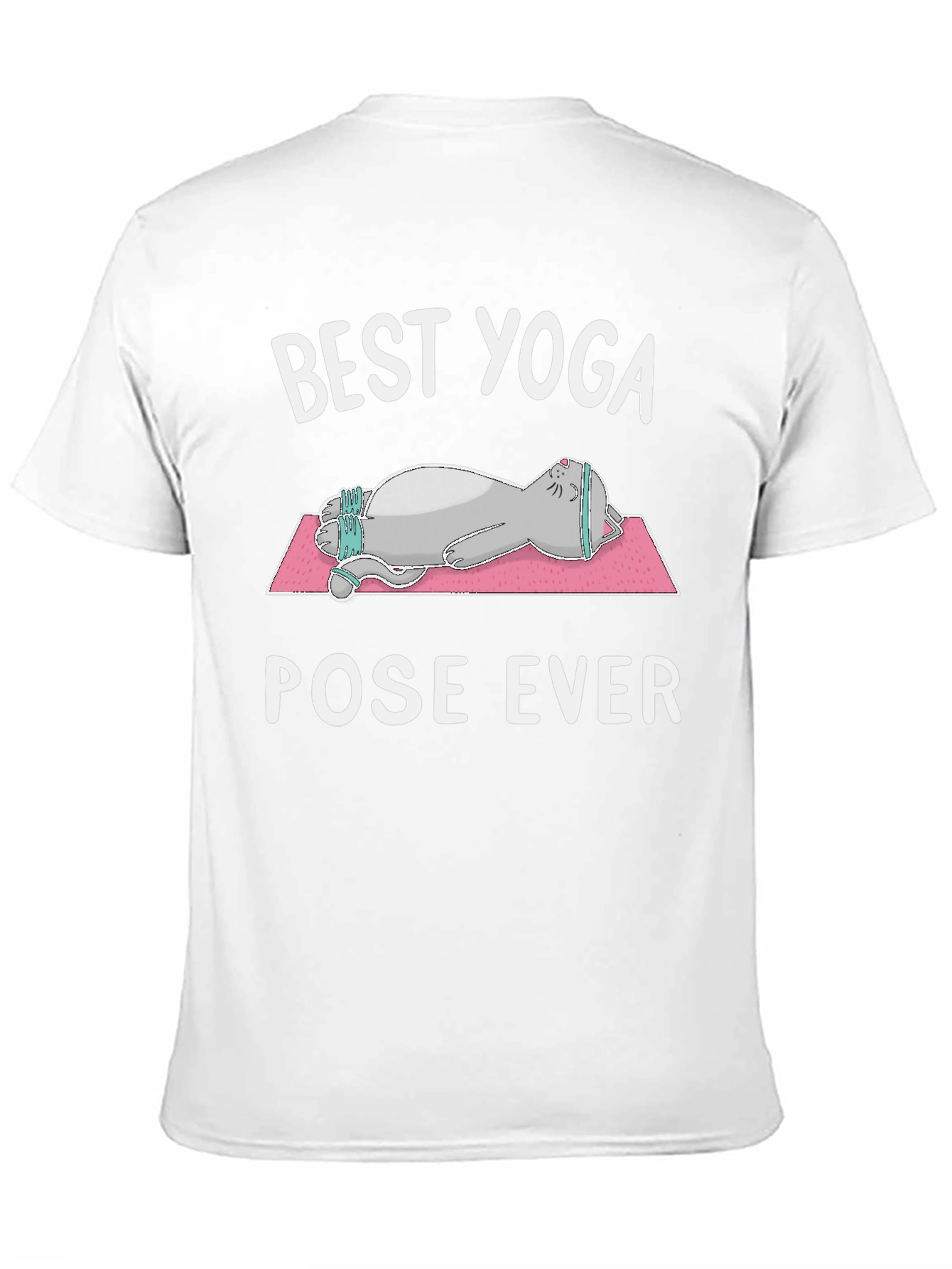 Best Yoga Pose Ever Cat T-Shirt