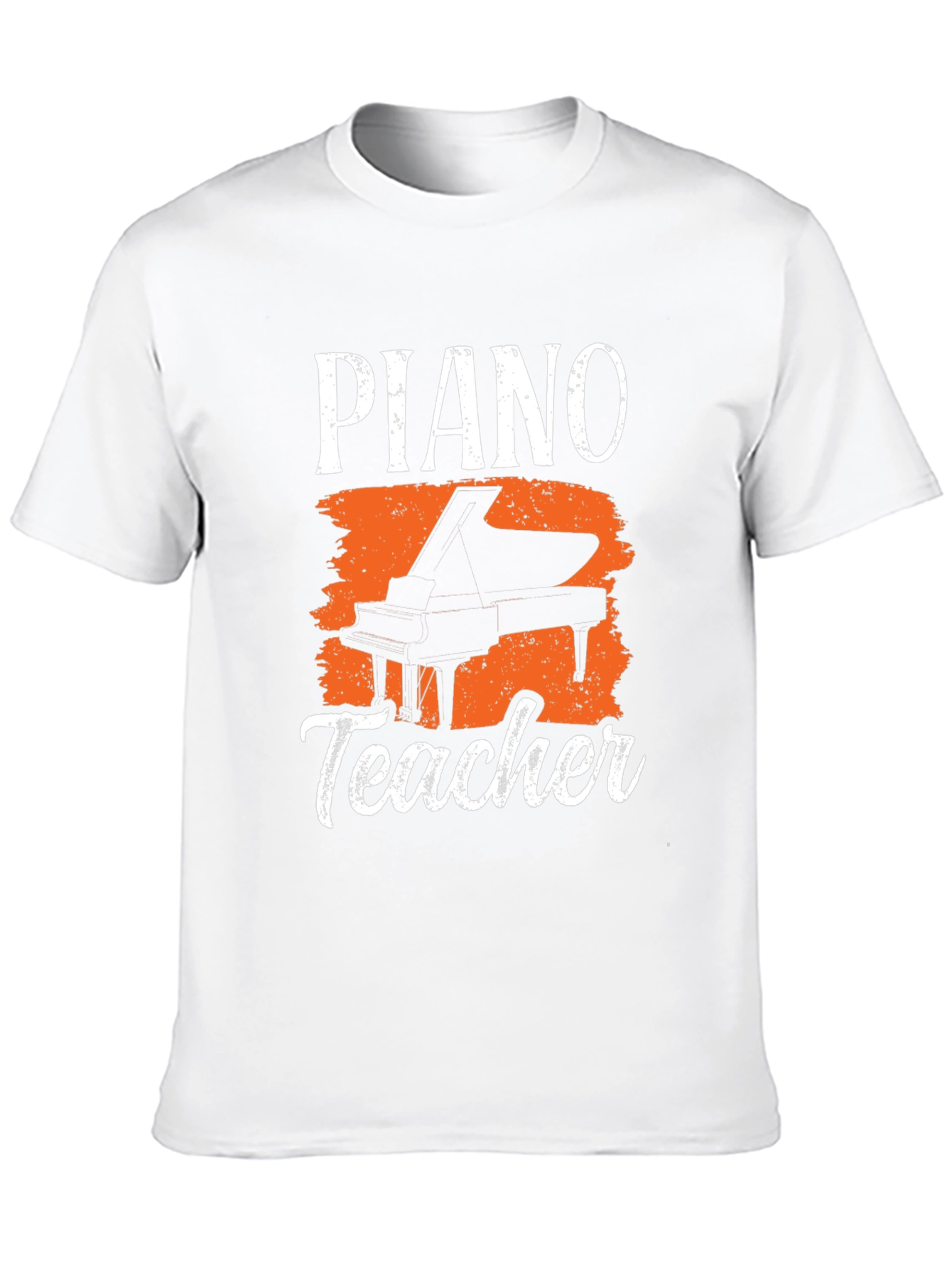 Piano Teacher Graphic Tee - Music Lovers T-Shirt