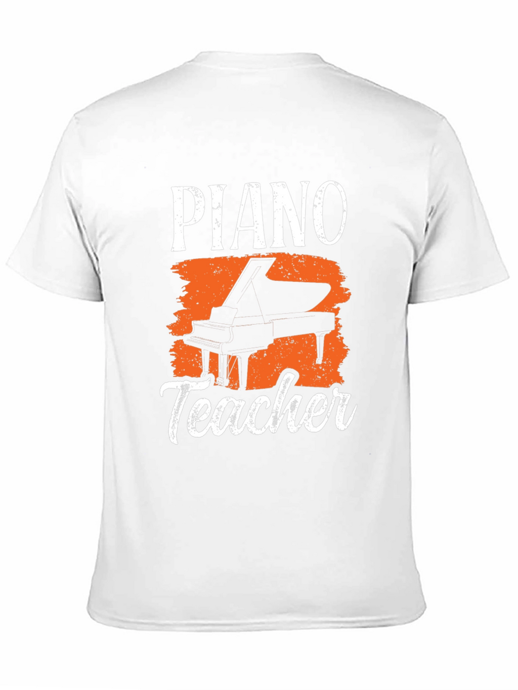 Piano Teacher Graphic Tee - Music Lovers T-Shirt