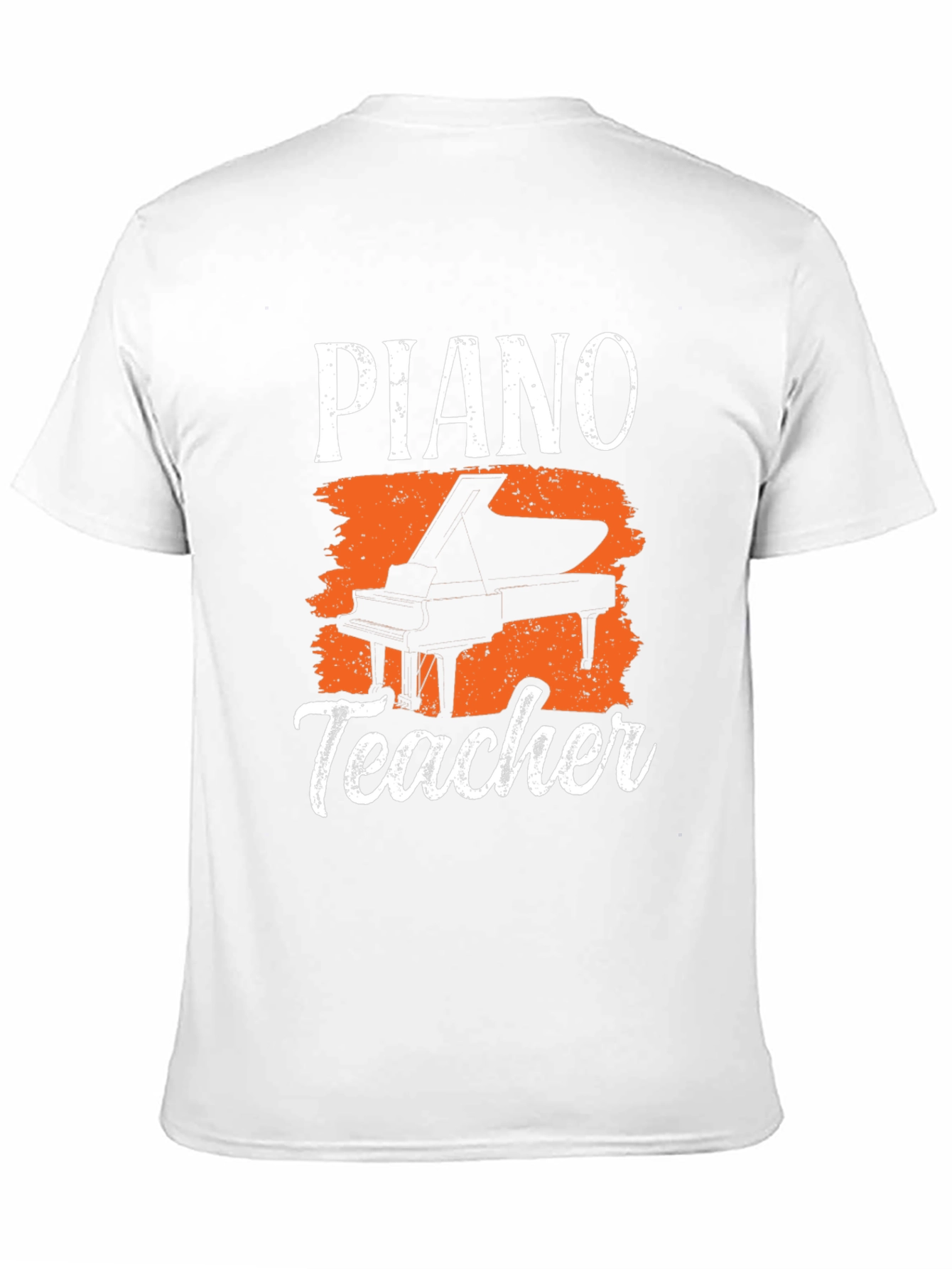 Piano Teacher Graphic Tee - Music Lovers T-Shirt