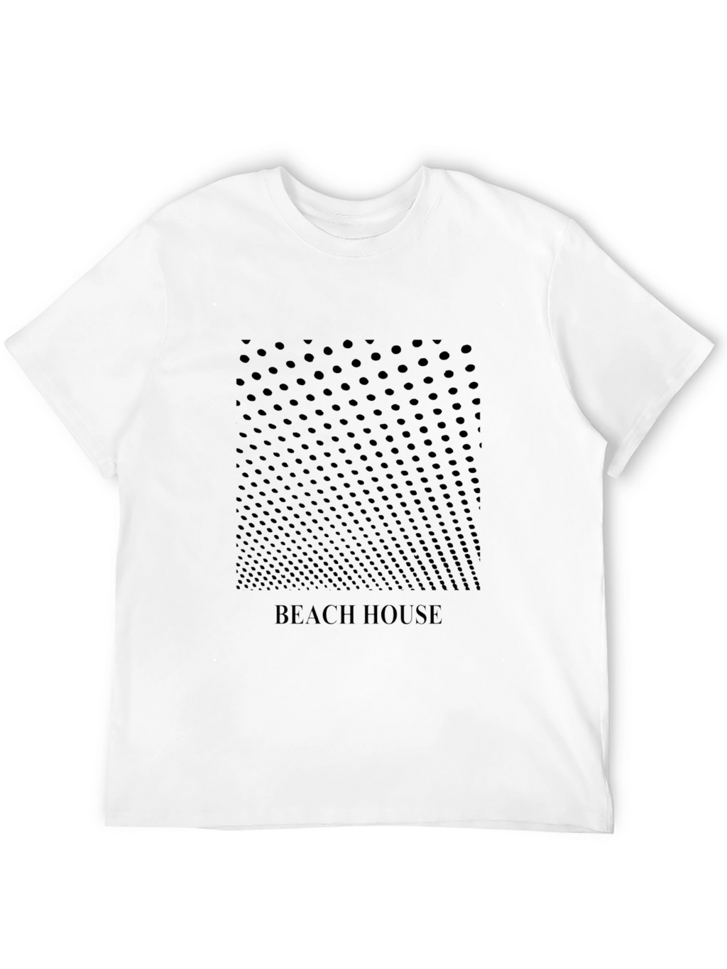 Beach House Black Graphic T-Shirt