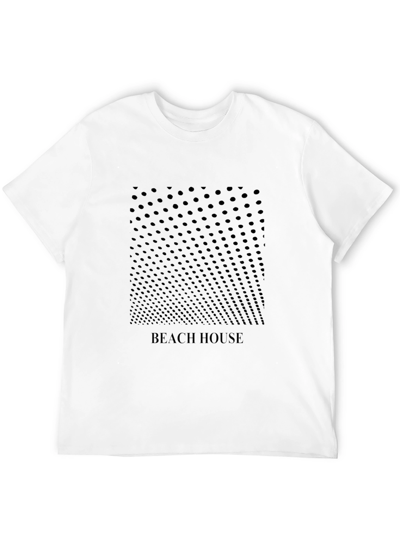 Beach House Black Graphic T-Shirt