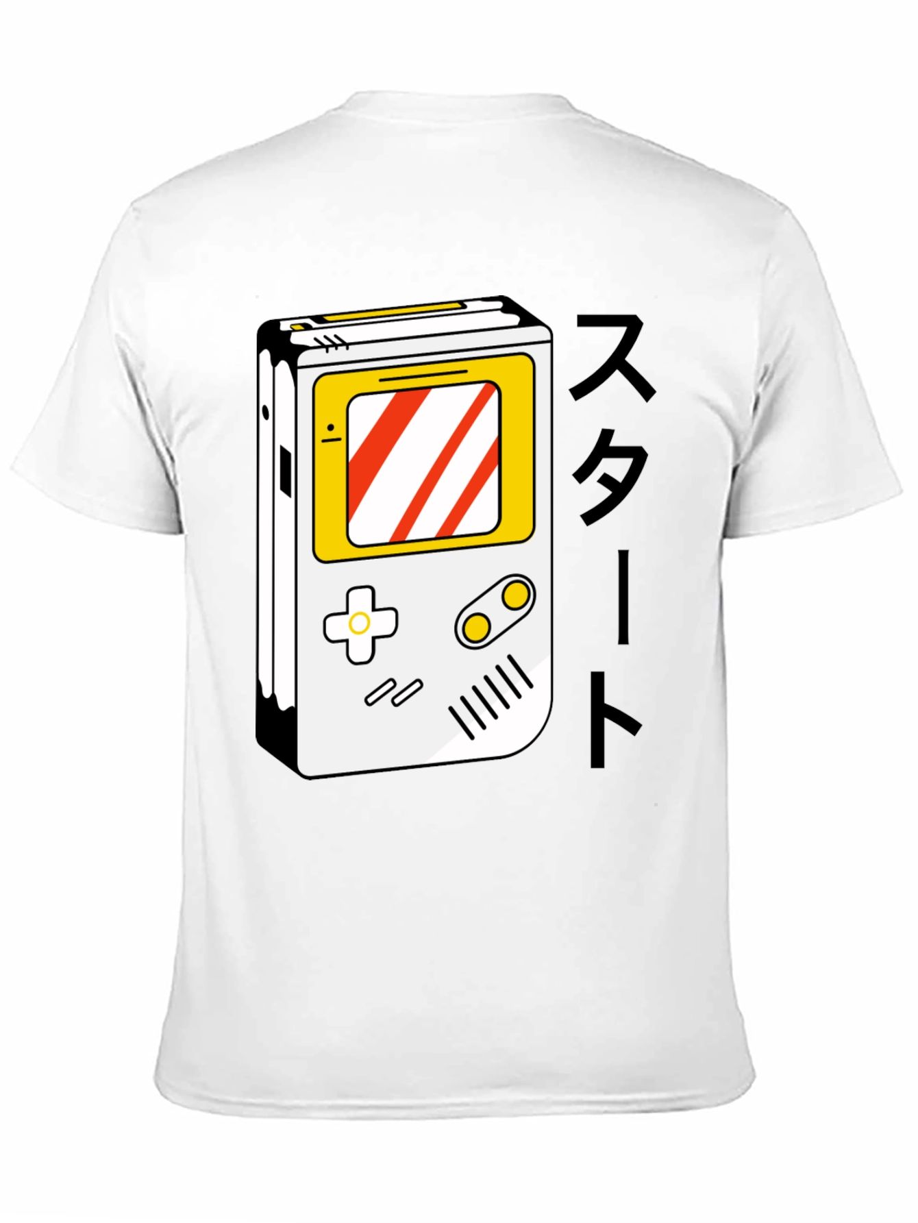 Retro Gaming T-Shirt - Classic Handheld Design