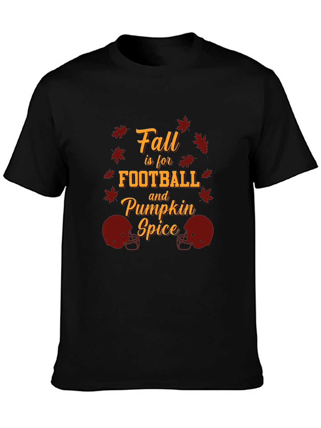 Fall Football & Pumpkin Spice Graphic Tee