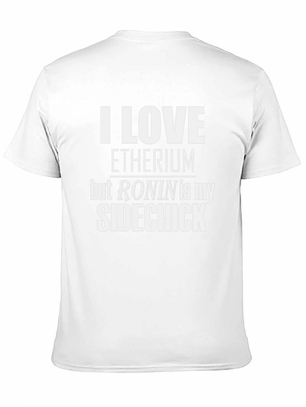 I Love Ethereum Ronin Sidechick T-Shirt