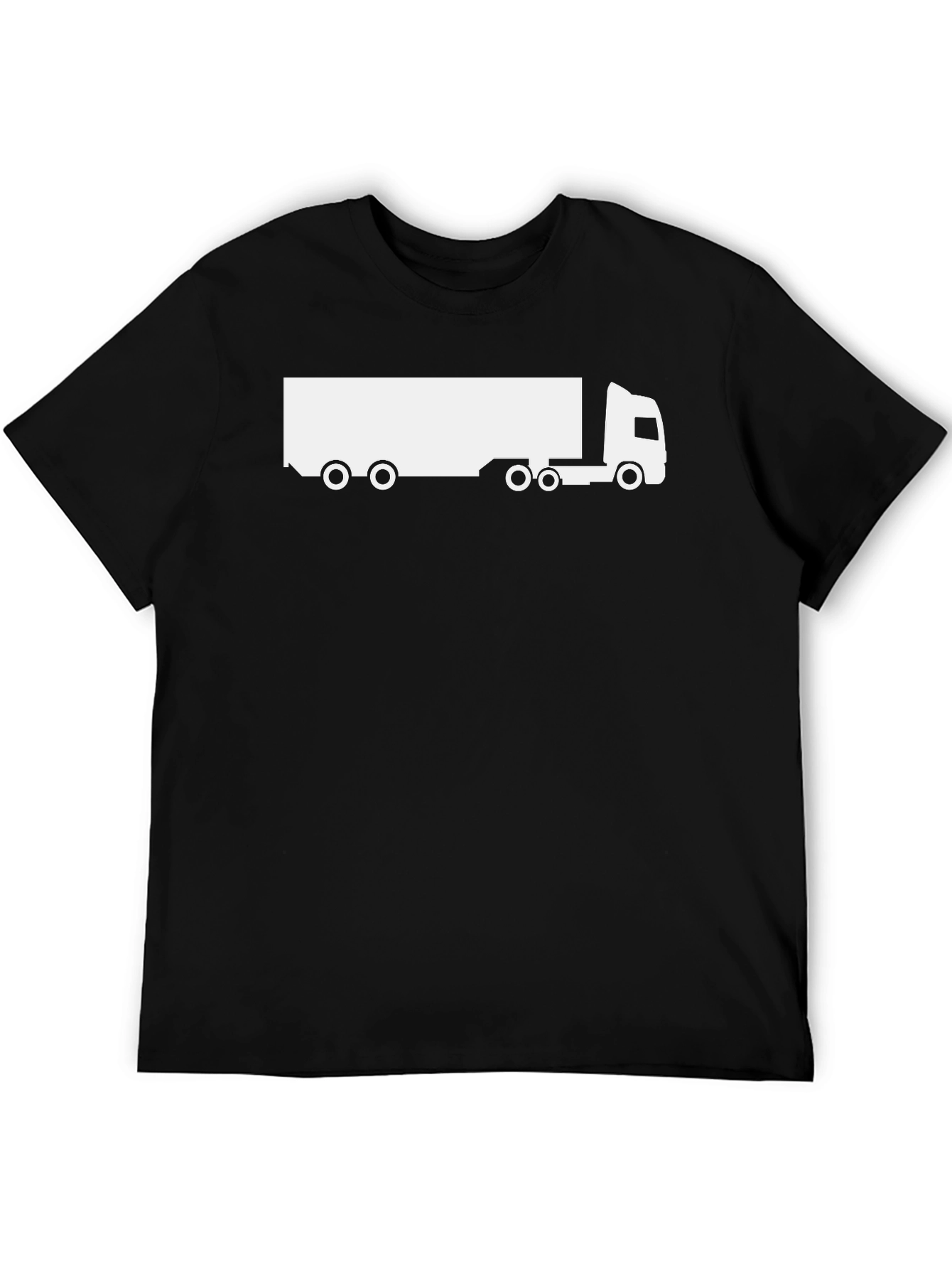 Truck Graphic T-Shirt - Black