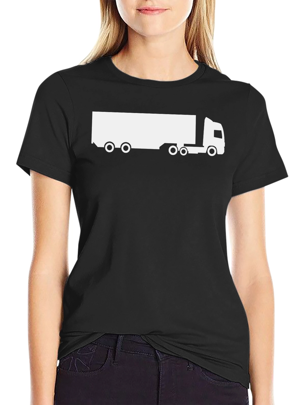 Truck Graphic T-Shirt - Black