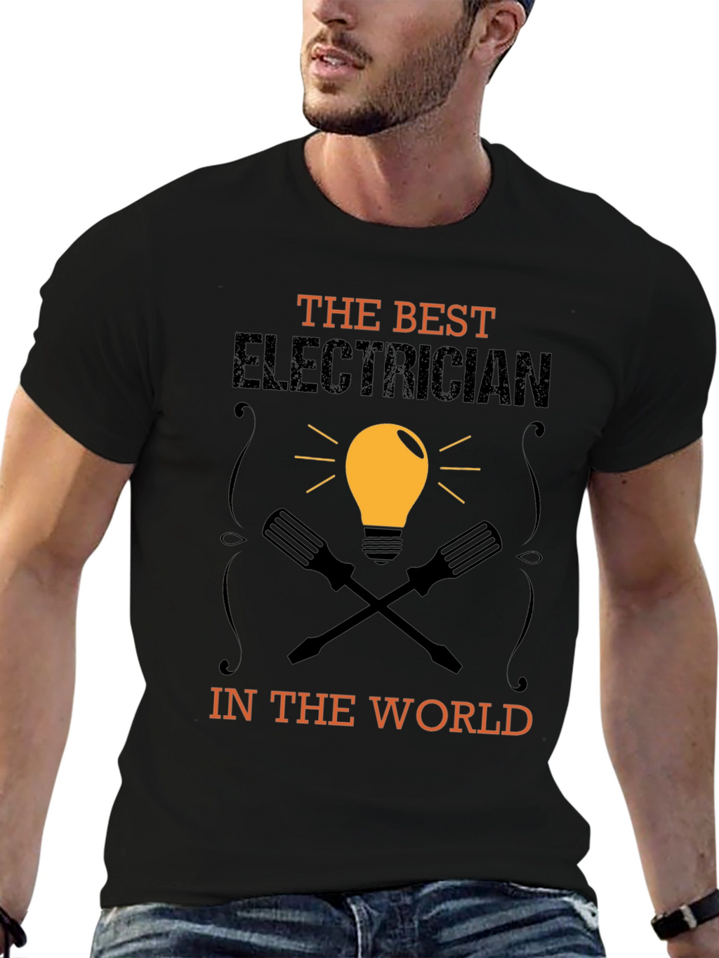 Best Electrician T-Shirt - Funny Electrician Gift