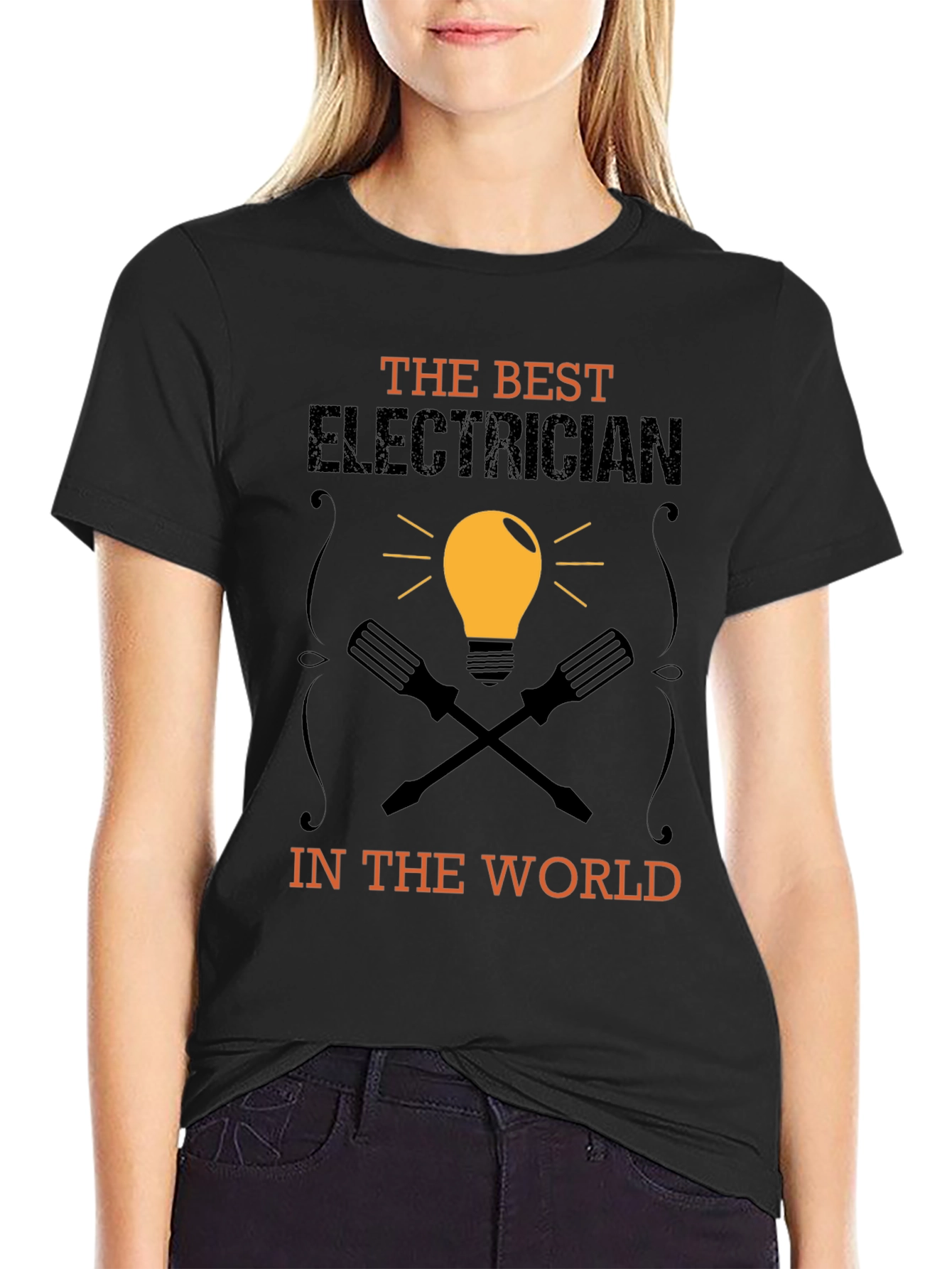 Best Electrician T-Shirt - Funny Electrician Gift
