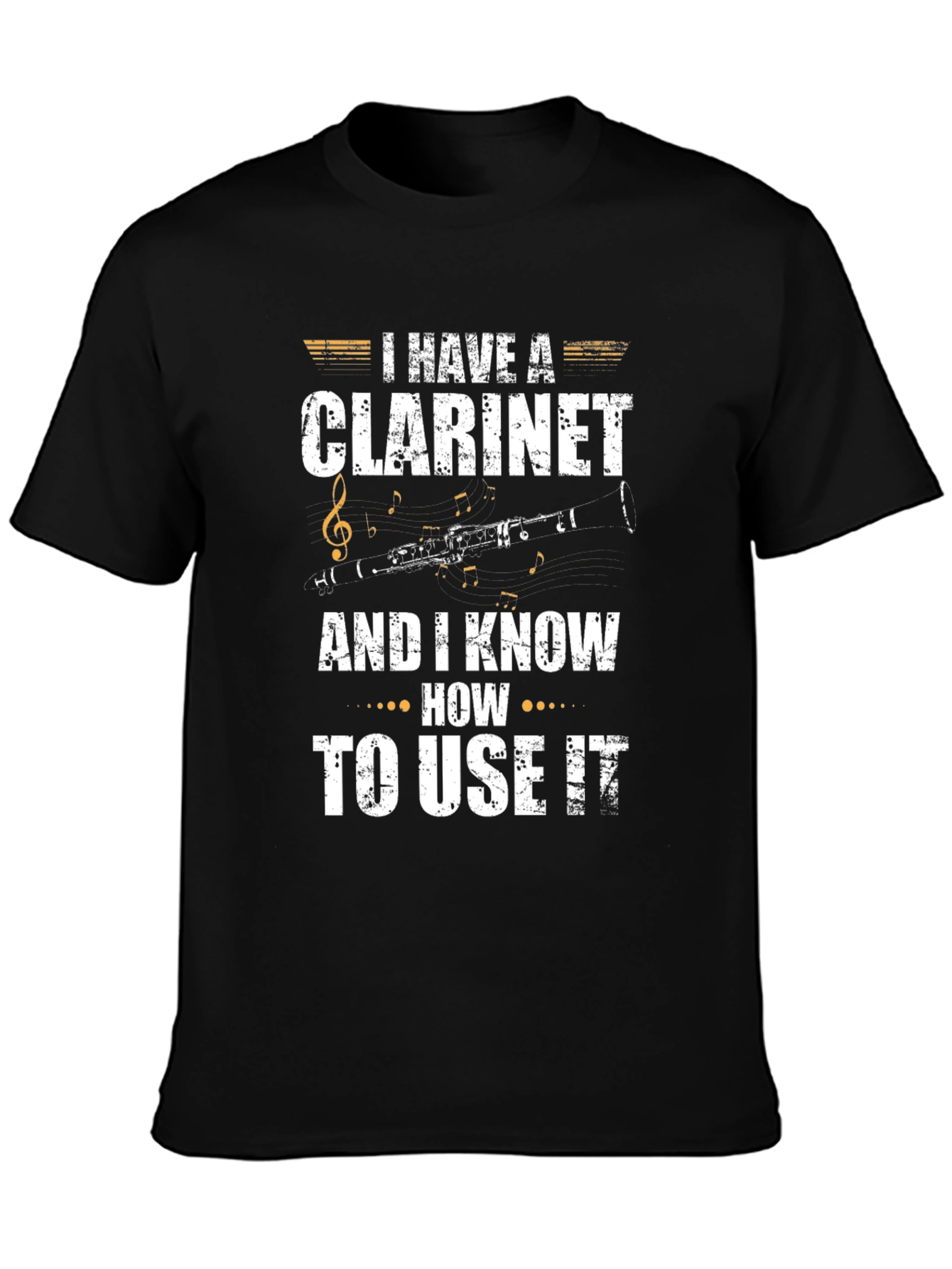 I Have A Clarinet T-Shirt - Musician Apparel