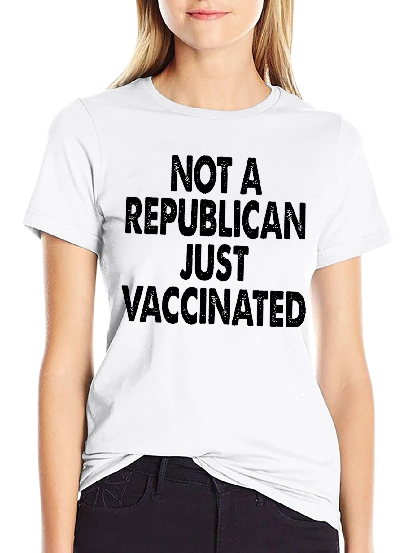Not a Republican Just Vaccinated T-Shirt