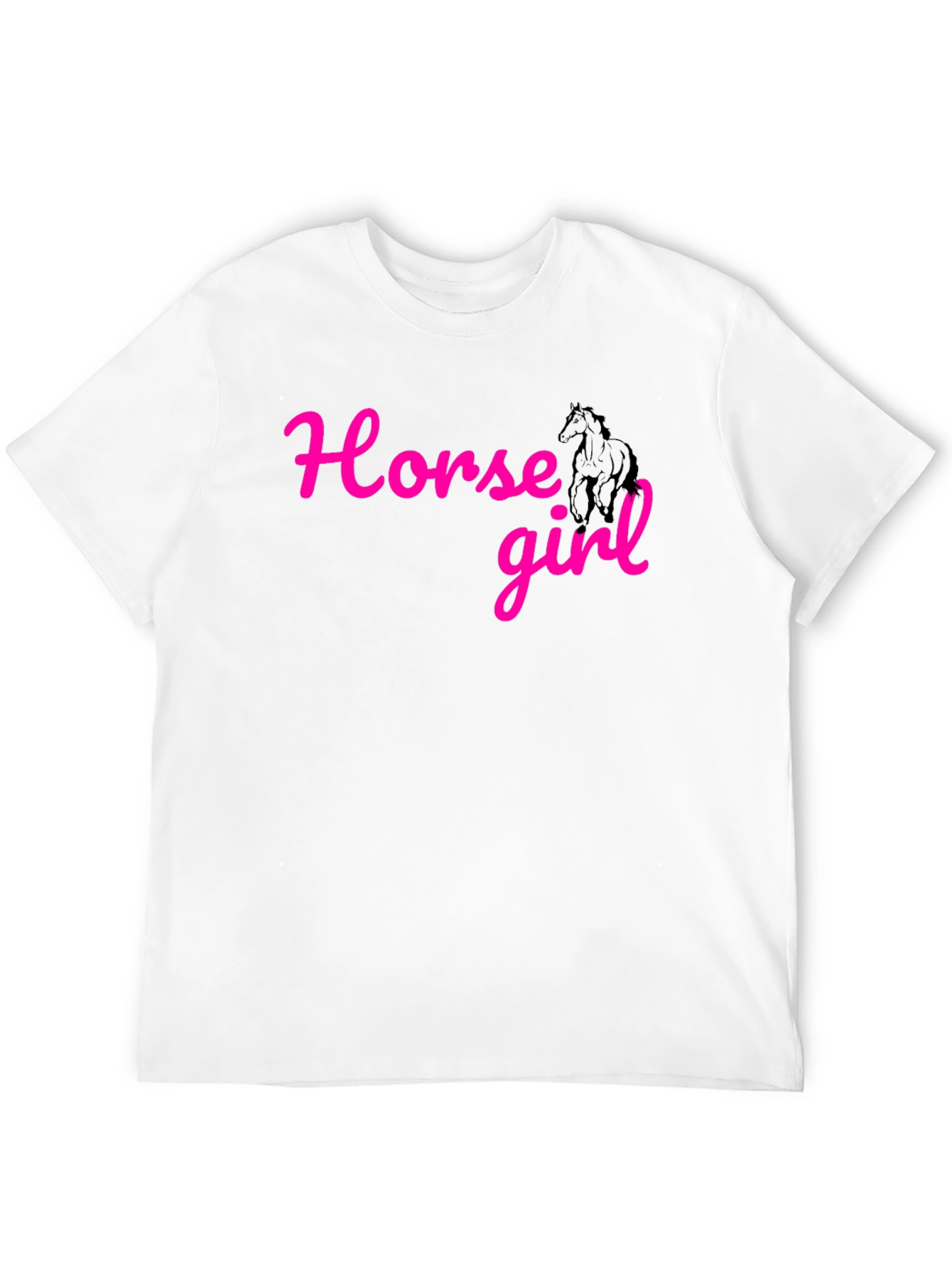 Horse Girl Tee - Womens Graphic T-Shirt