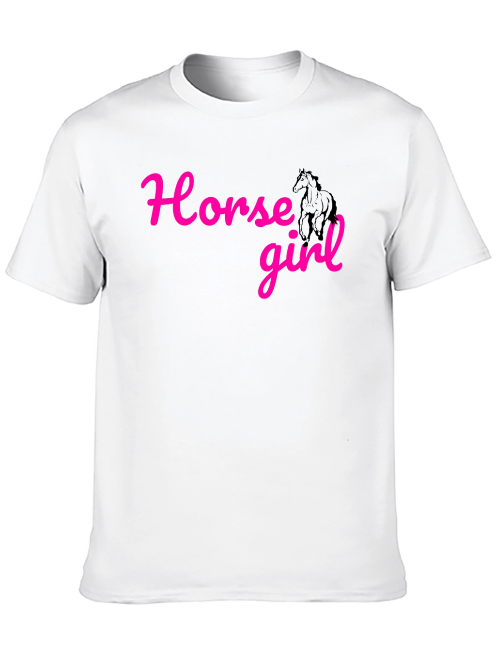 Horse Girl Tee - Womens Graphic T-Shirt