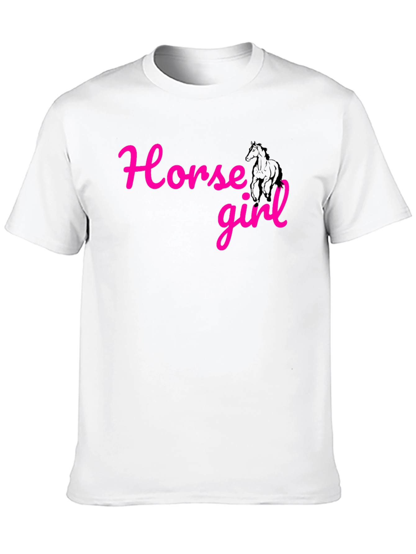 Horse Girl Tee - Womens Graphic T-Shirt