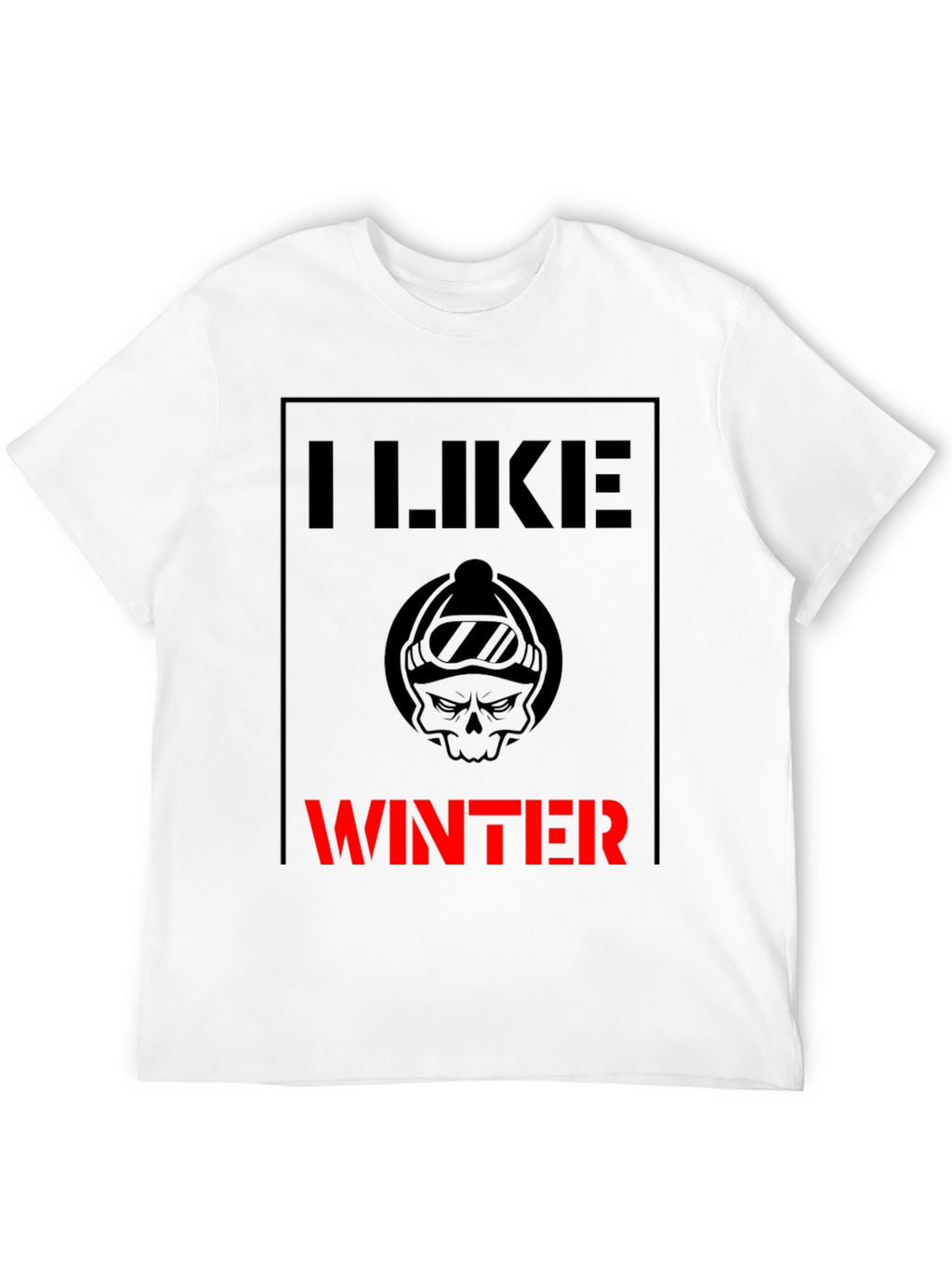 I Like Winter Graphic T-Shirt