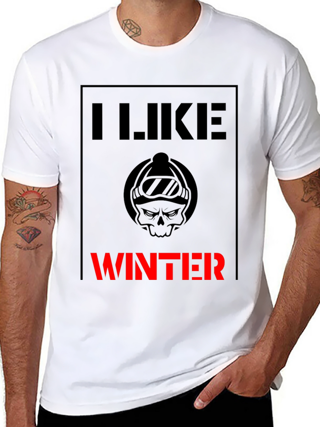 I Like Winter Graphic T-Shirt