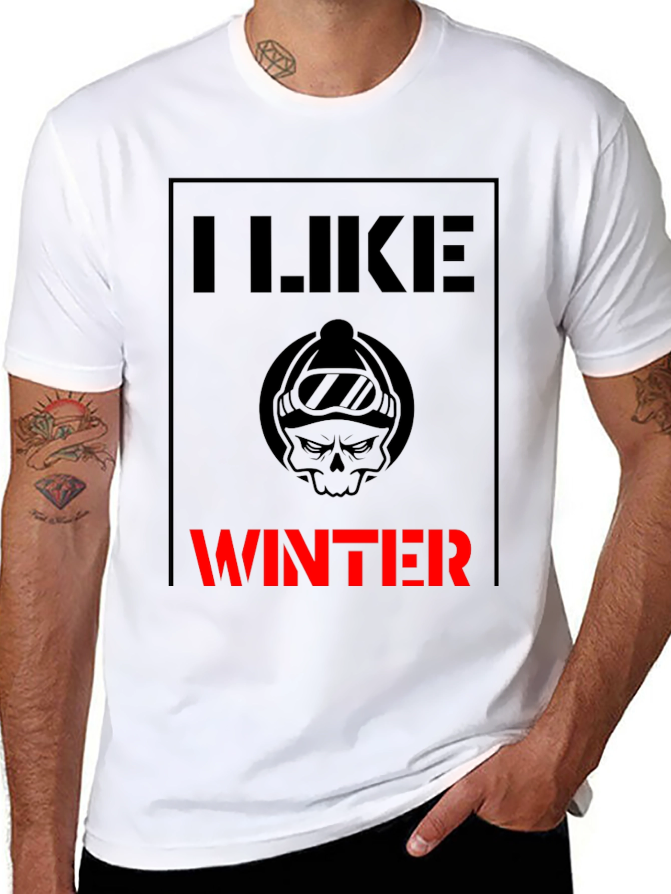 I Like Winter Graphic T-Shirt