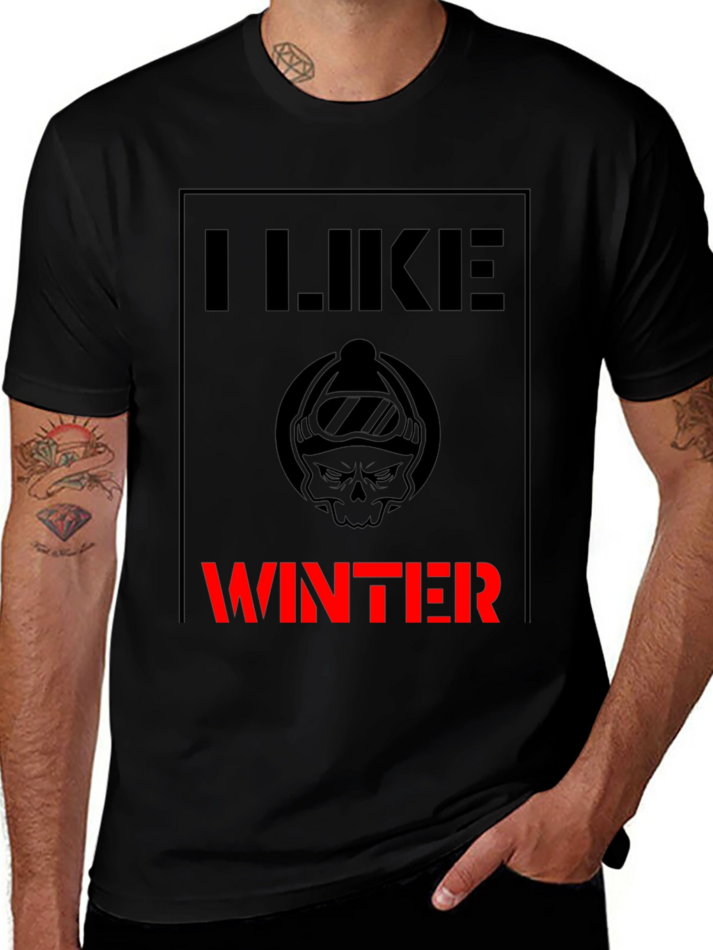 I Like Winter Graphic T-Shirt