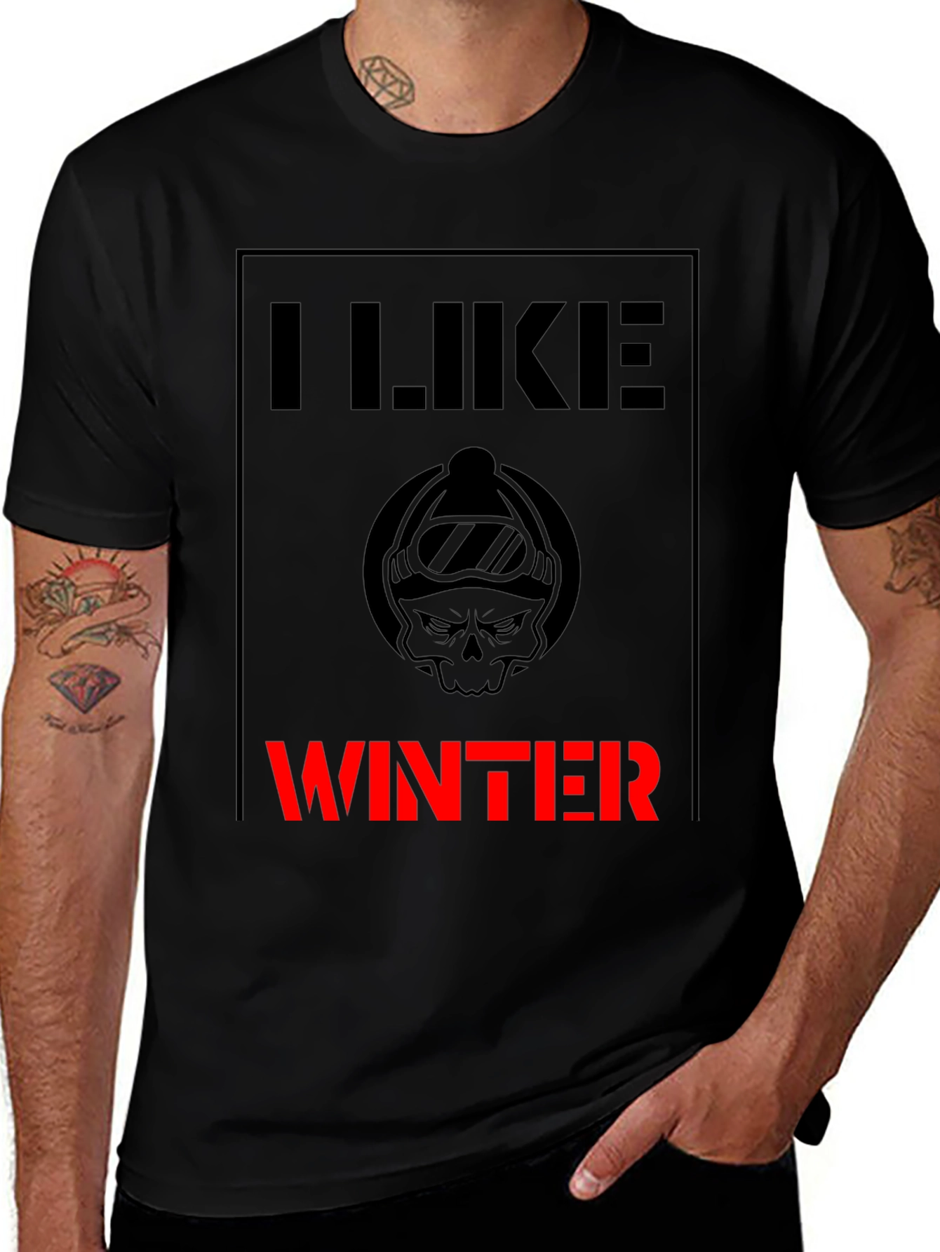 I Like Winter Graphic T-Shirt