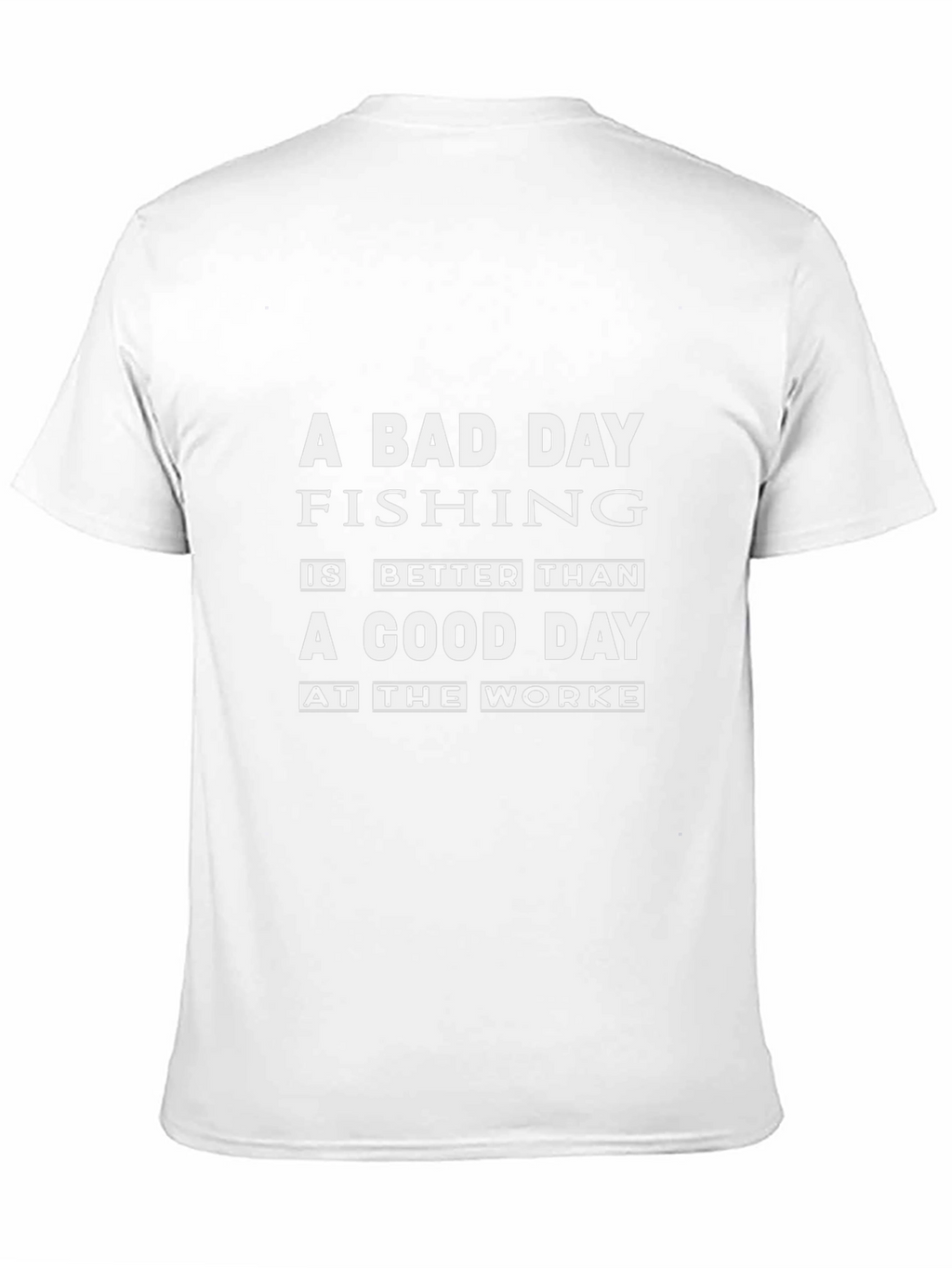 A Bad Day Fishing Mens T-Shirt