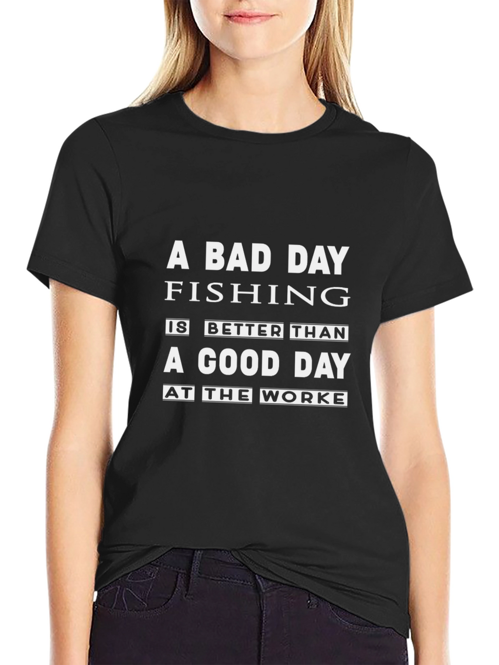 A Bad Day Fishing Mens T-Shirt