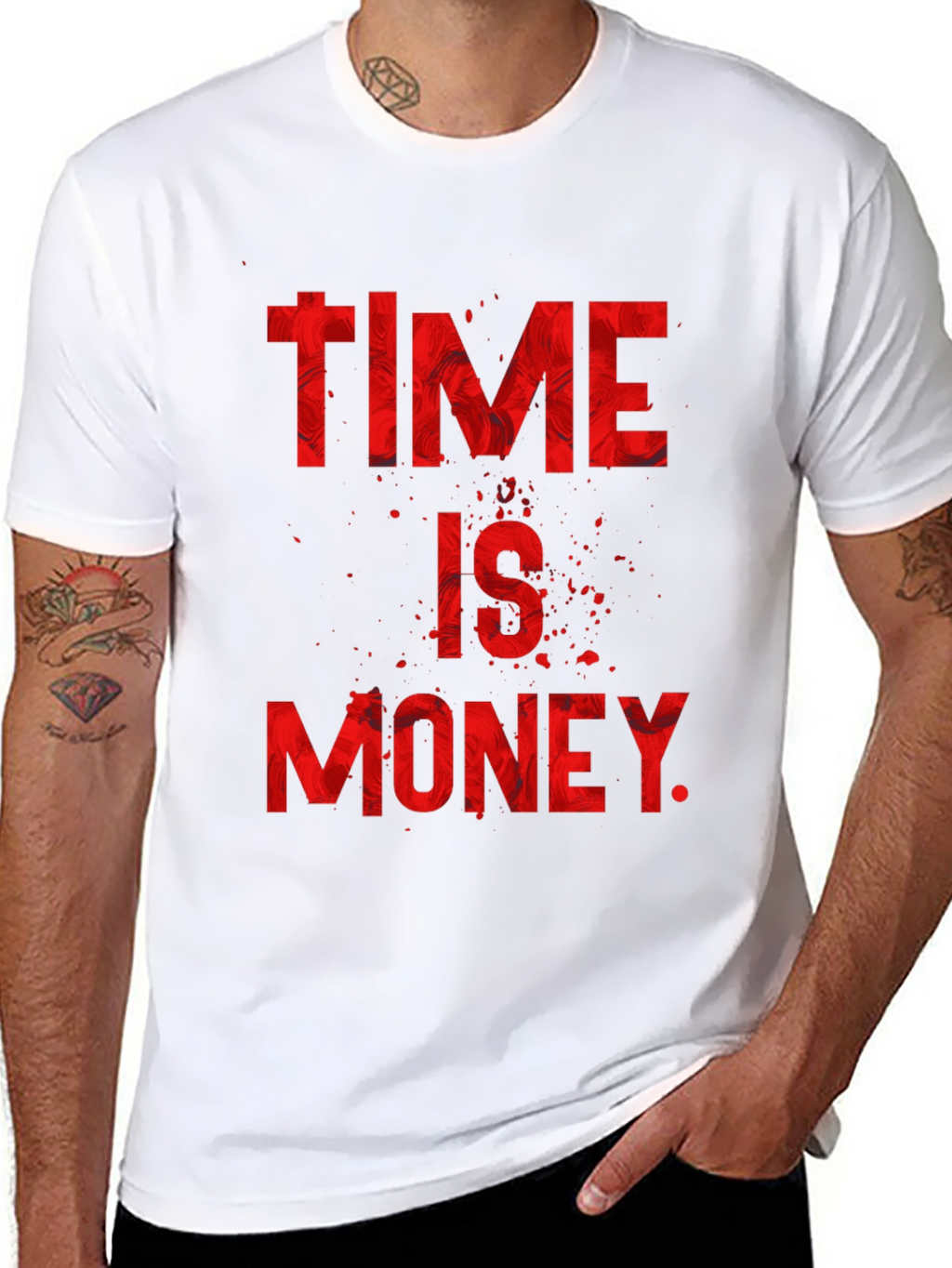 Time is Money Graphic T-Shirt