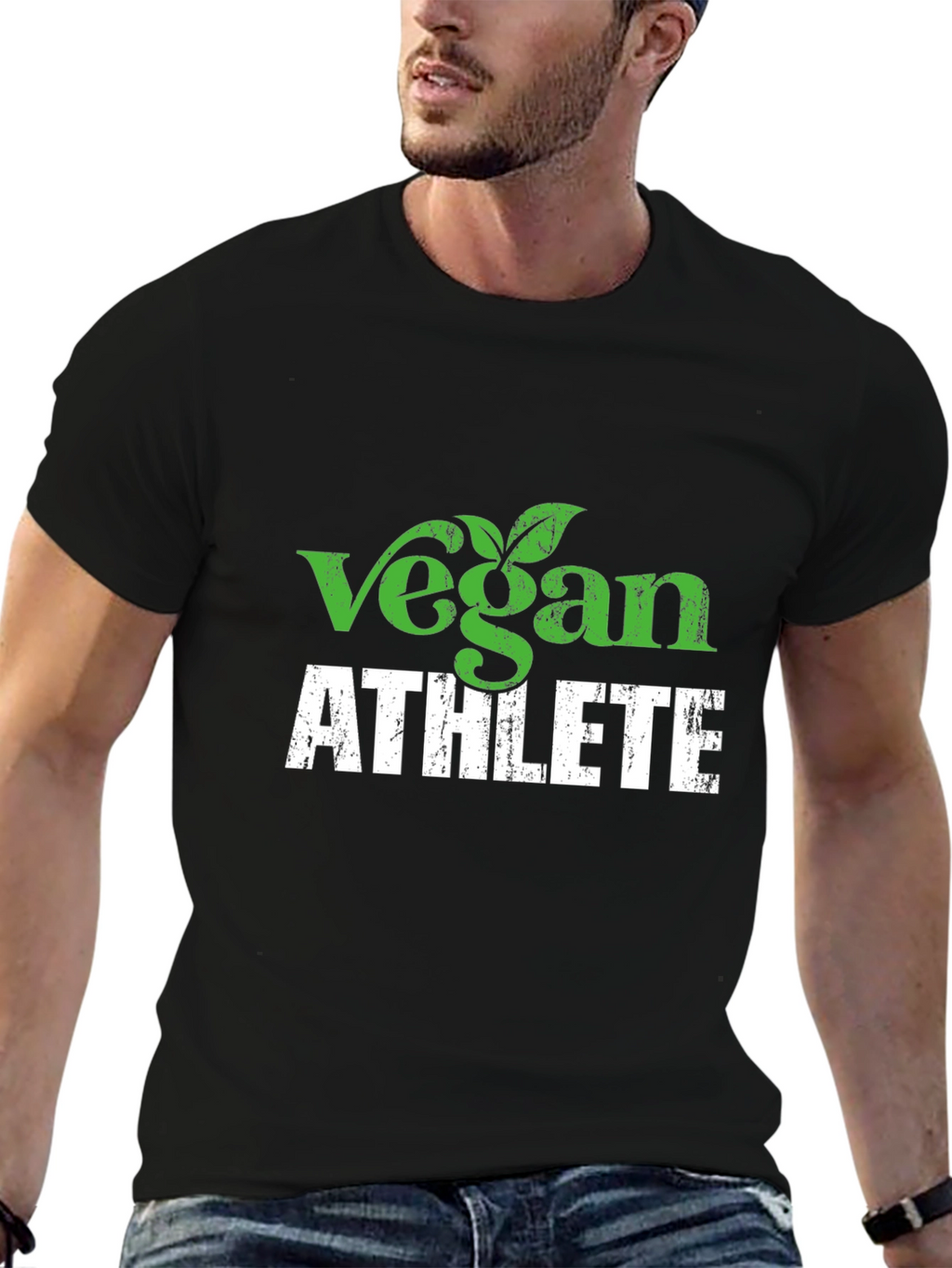 Vegan Athlete Graphic T-Shirt