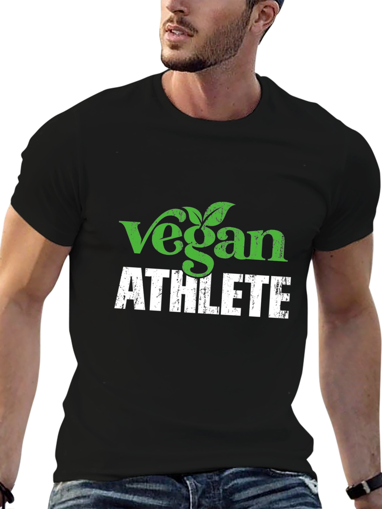 Vegan Athlete Graphic T-Shirt
