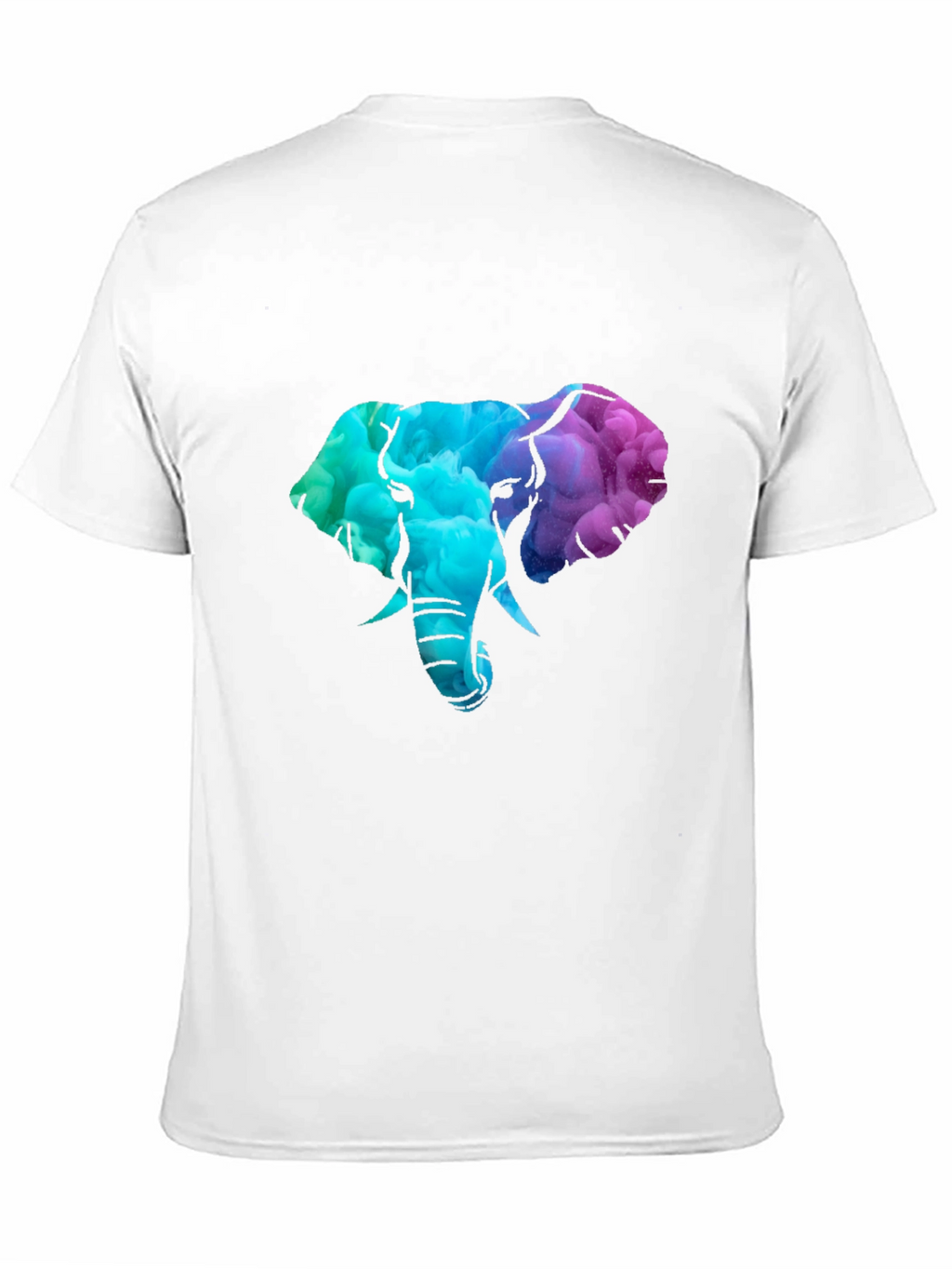 Elephant Head Graphic Tee - Black T-Shirt