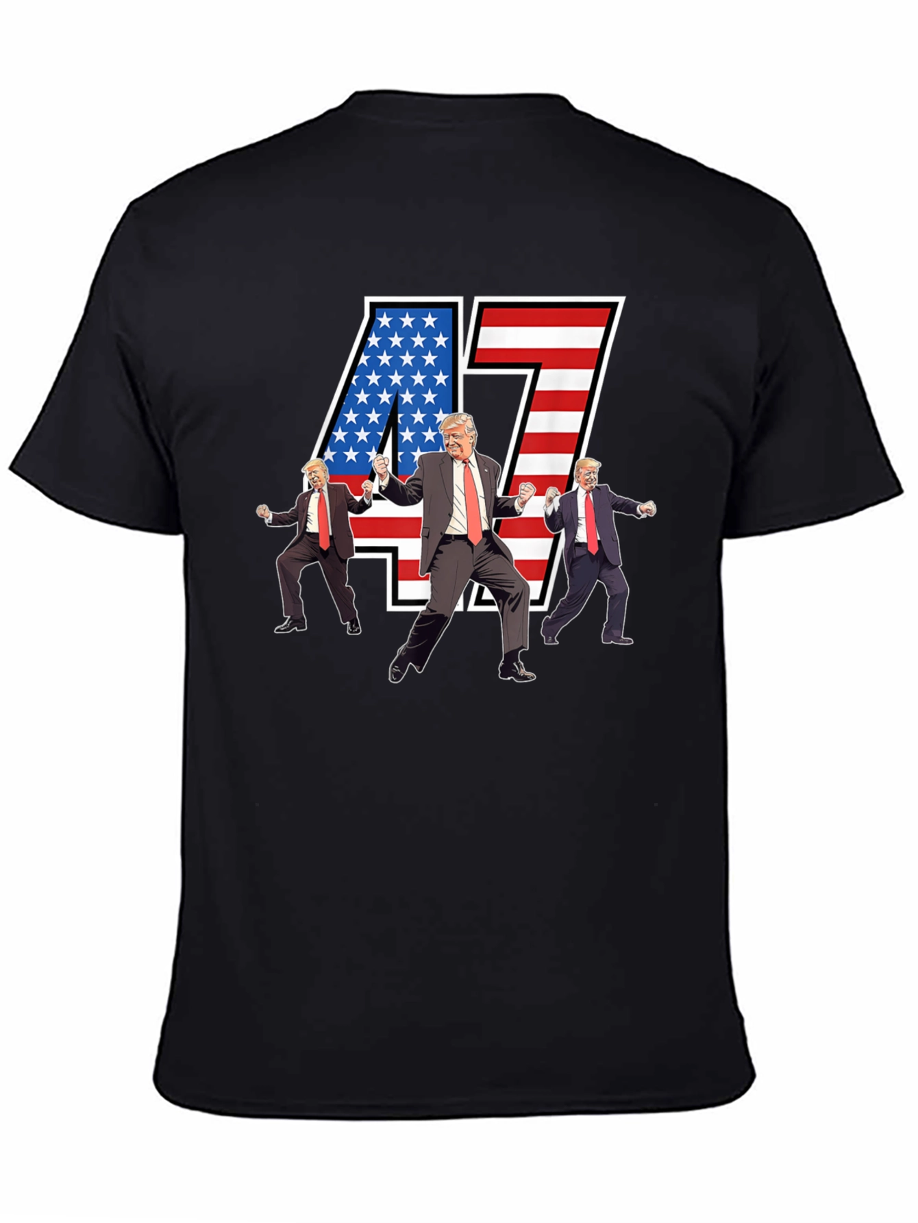 Trump 47 T-Shirt - Patriotic Political Tee