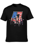 Trump 47 T-Shirt - Patriotic Political Tee