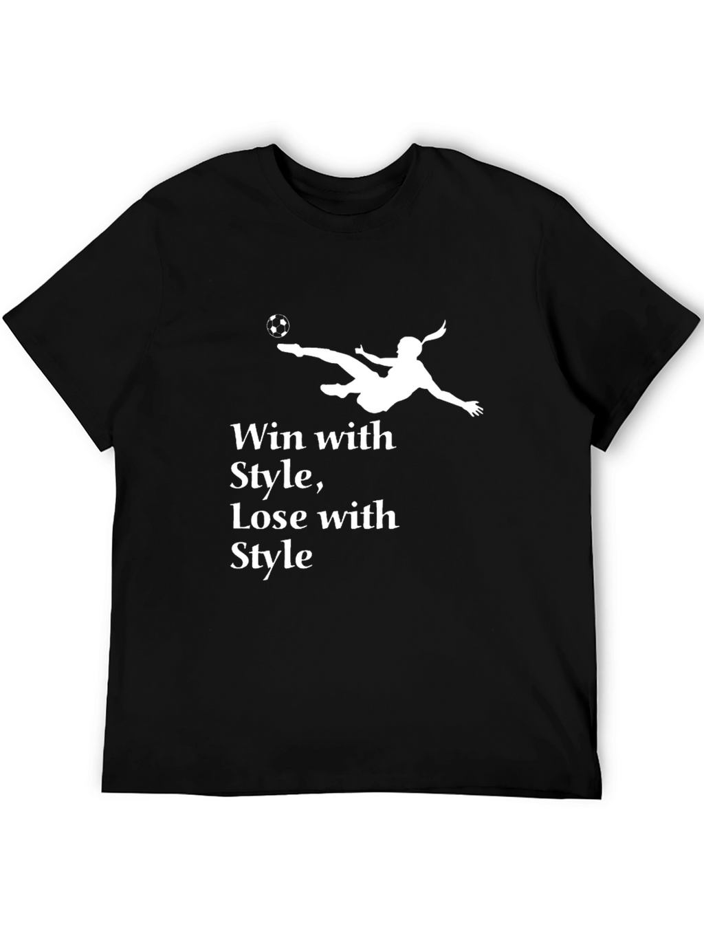 Stylish Soccer T-Shirt - Win with Style
