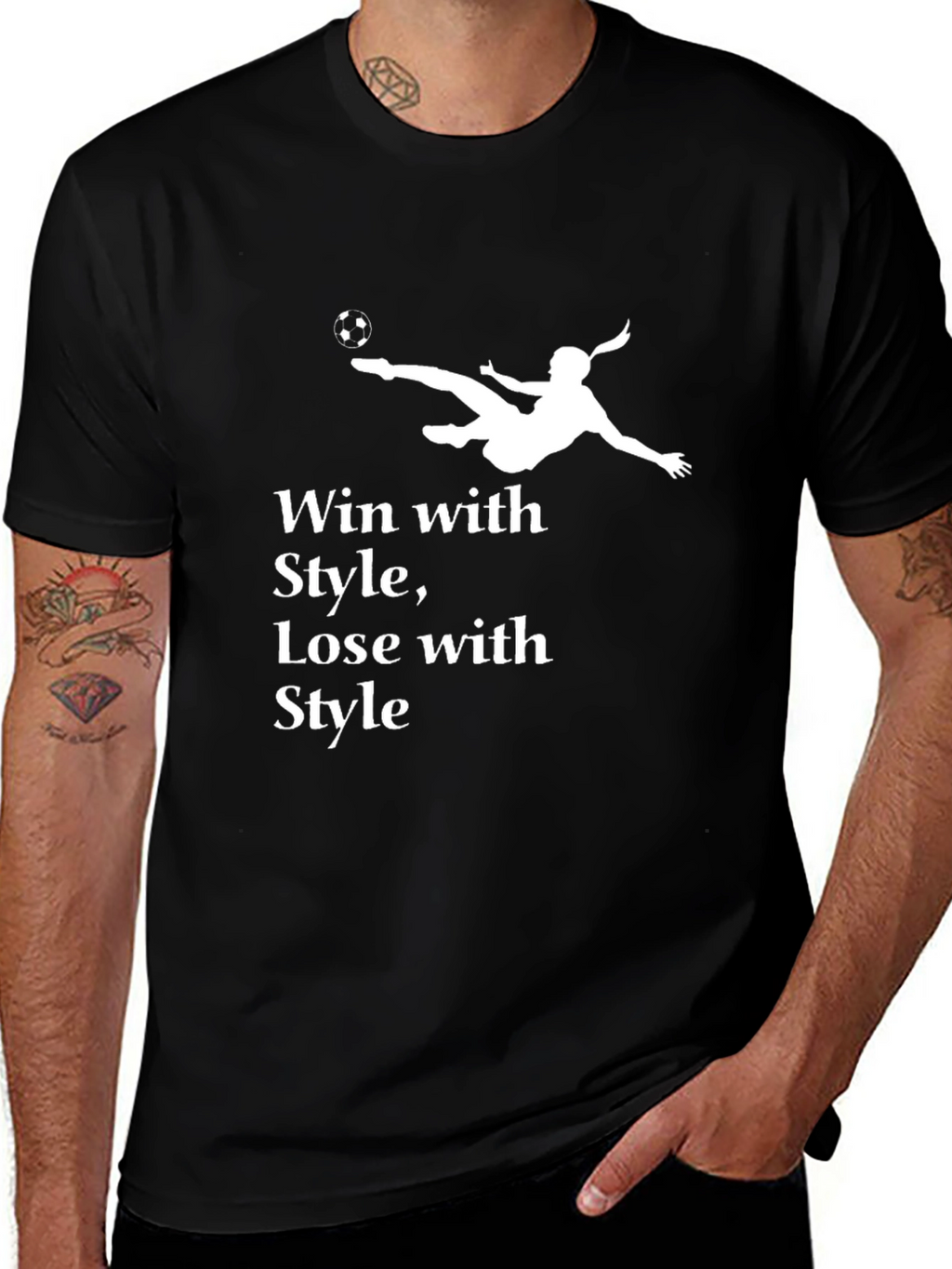 Stylish Soccer T-Shirt - Win with Style