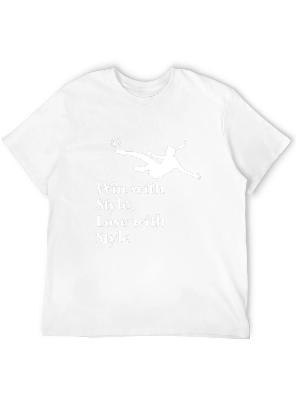 Stylish Soccer T-Shirt - Win with Style