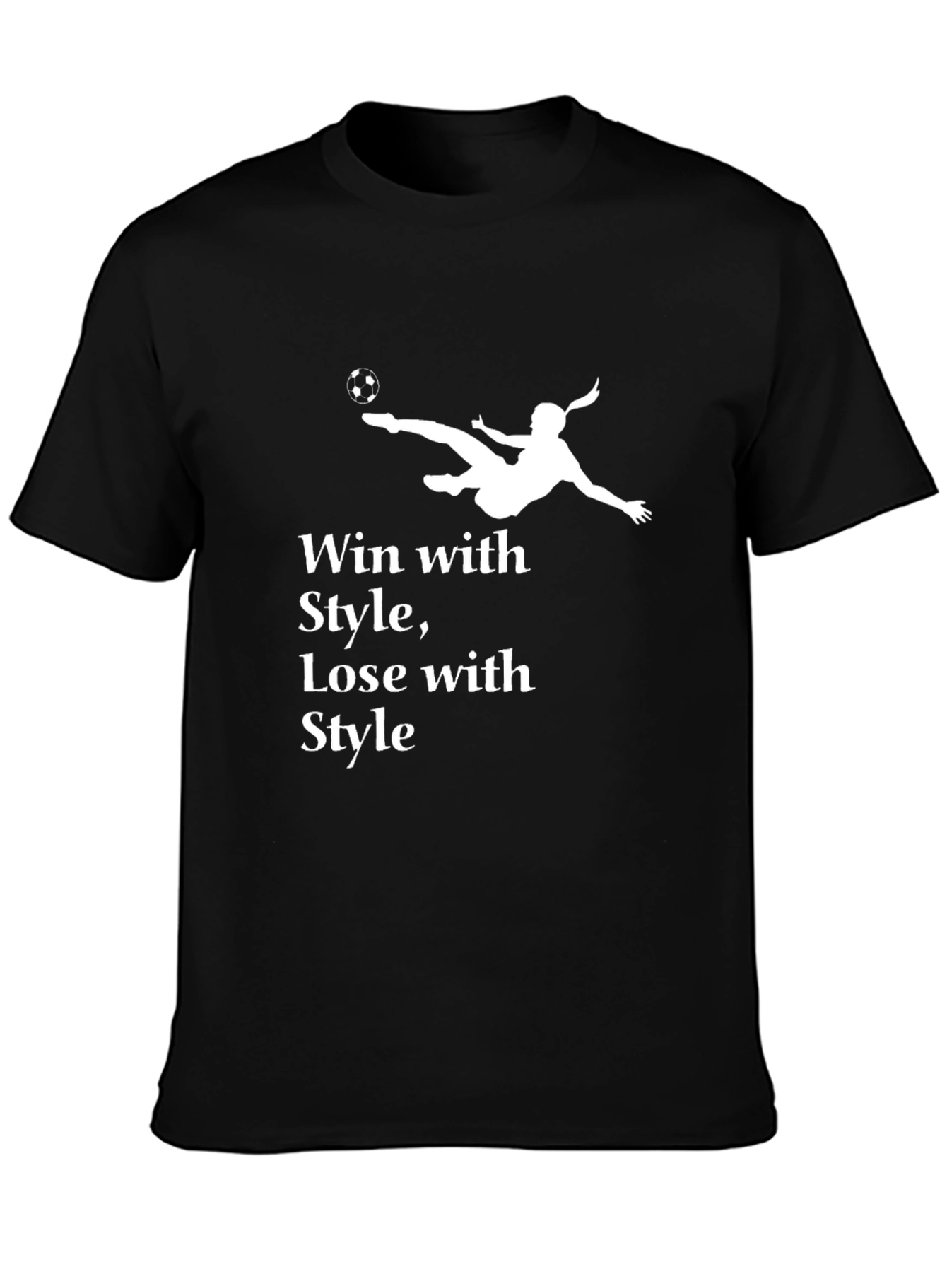 Stylish Soccer T-Shirt - Win with Style