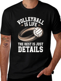 Volleyball Is Life Graphic T-Shirt